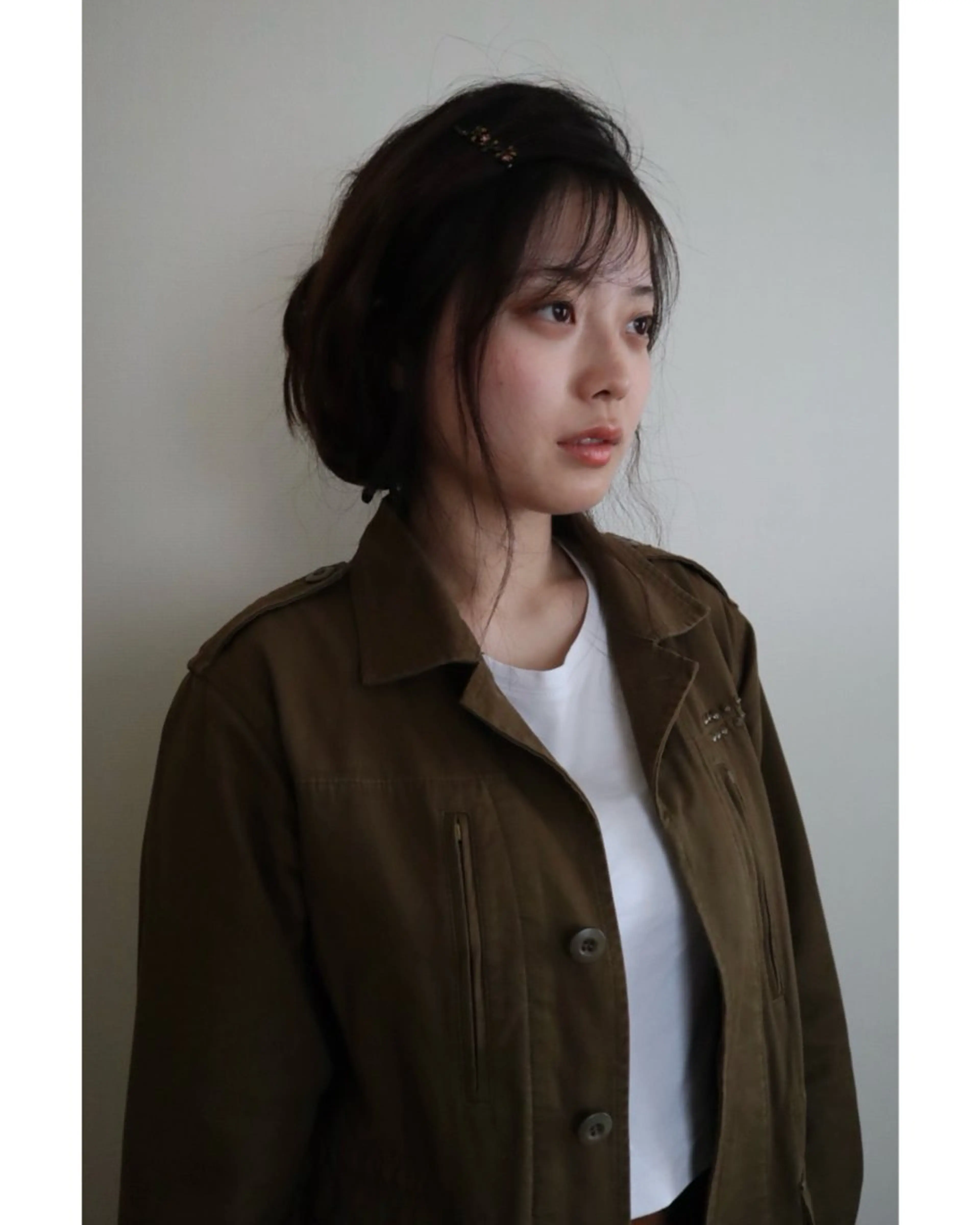 ロング カラー 金尾 凜のヘアスタイル