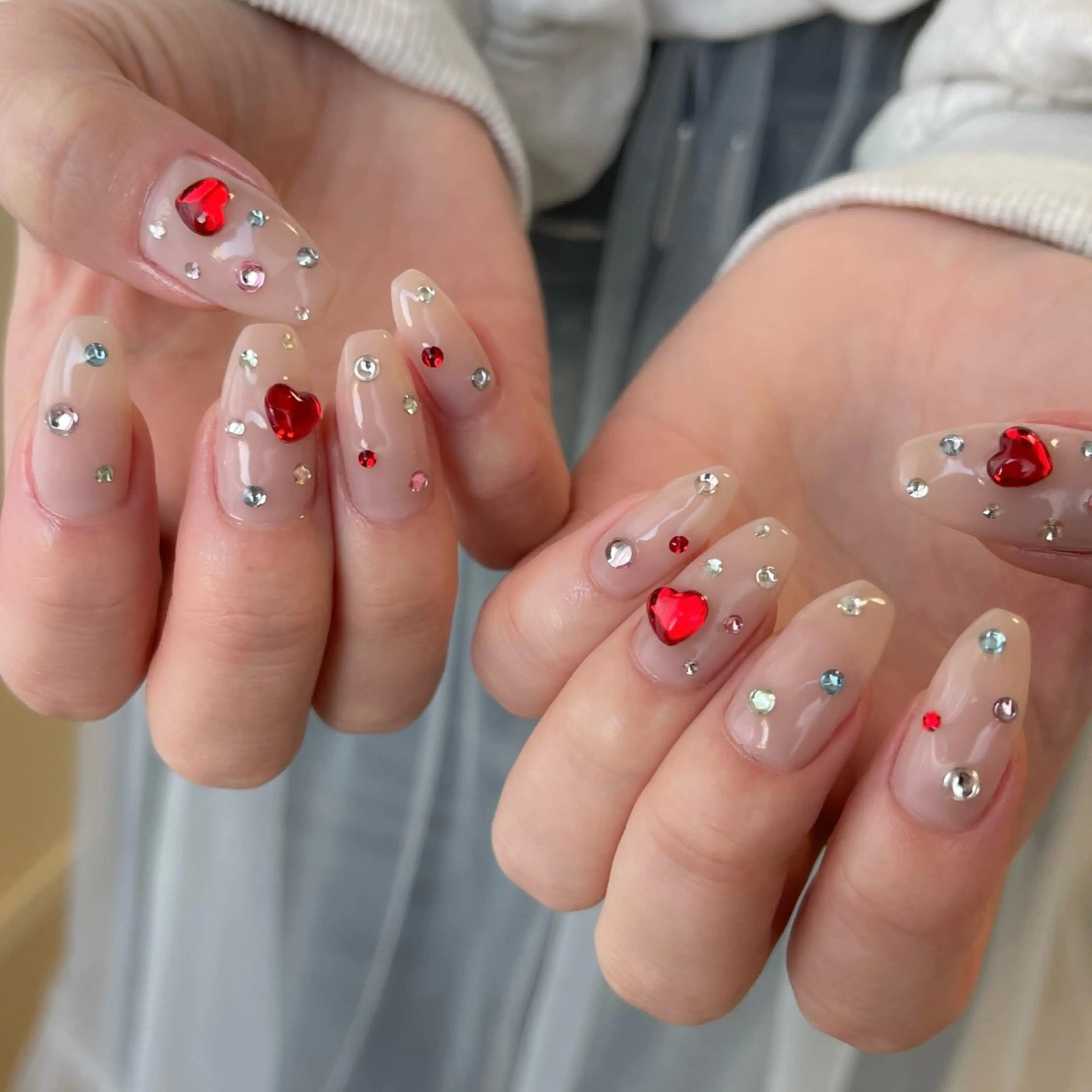 キラキラ nail 🪽✨✨一番人気 🎀💞の写真