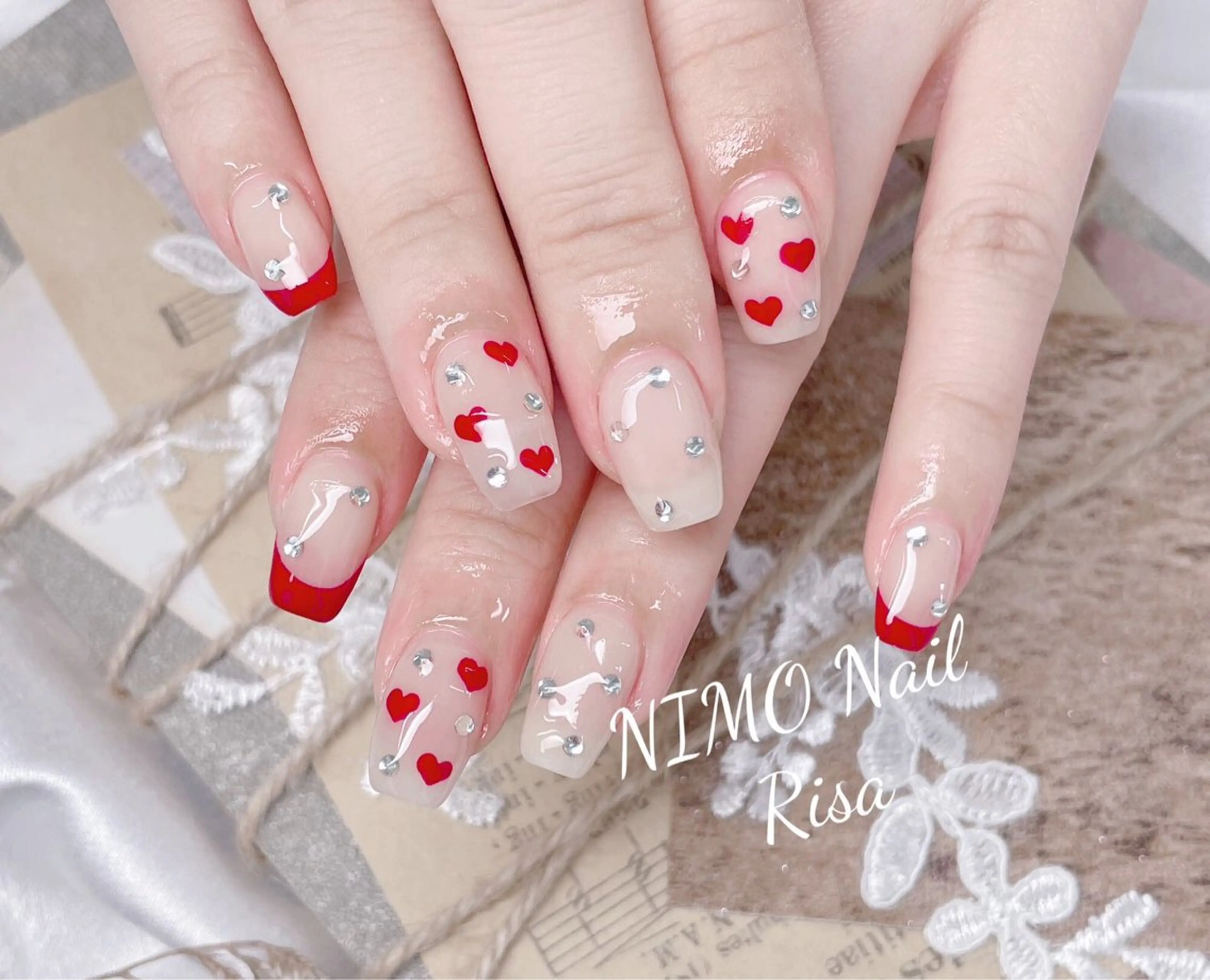 ネイル ハンドネイル RI SA☀️ リサのネイルデザイン