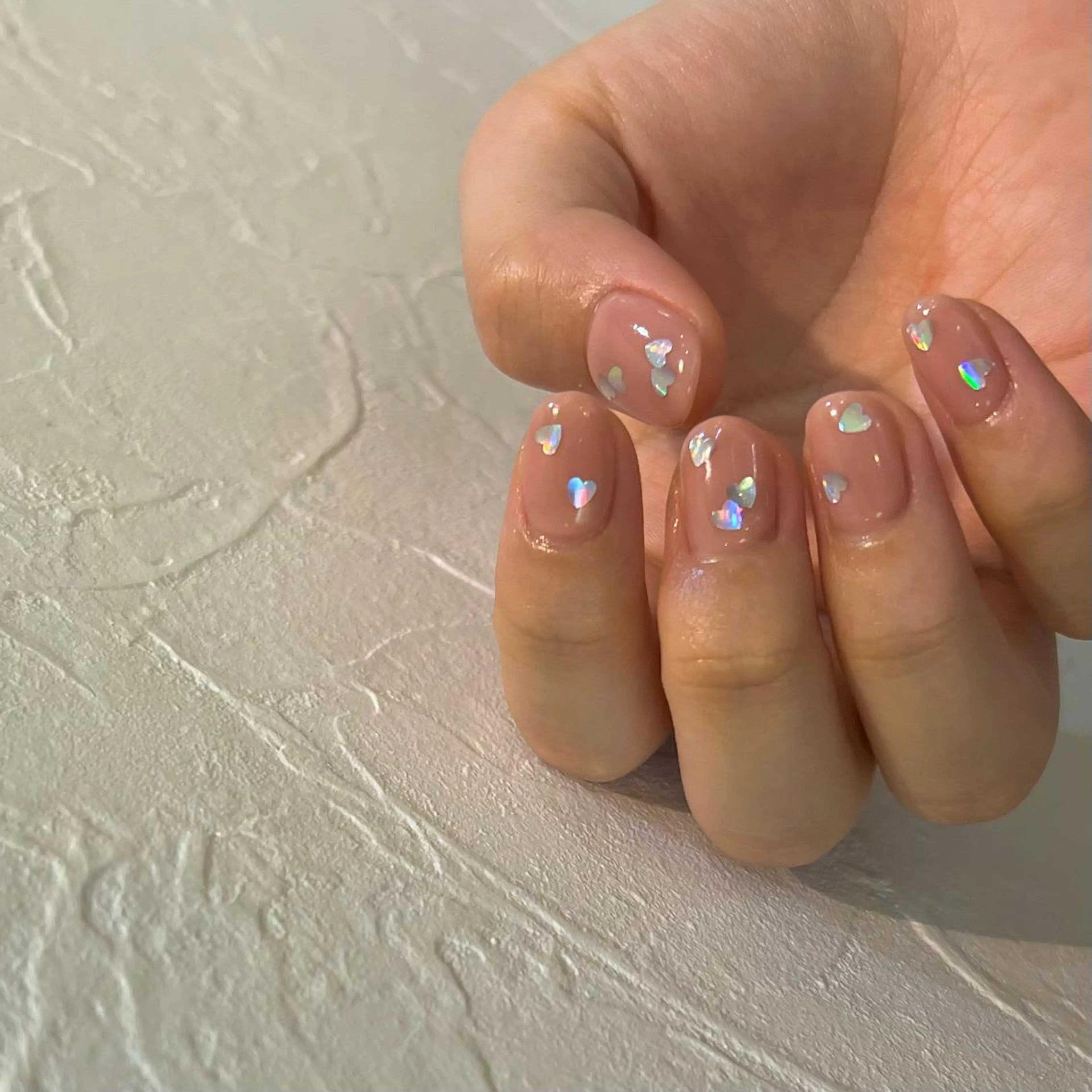 ネイル ハート ニュアンスネイル 《ニュアンスネイル》 risaのネイルデザイン