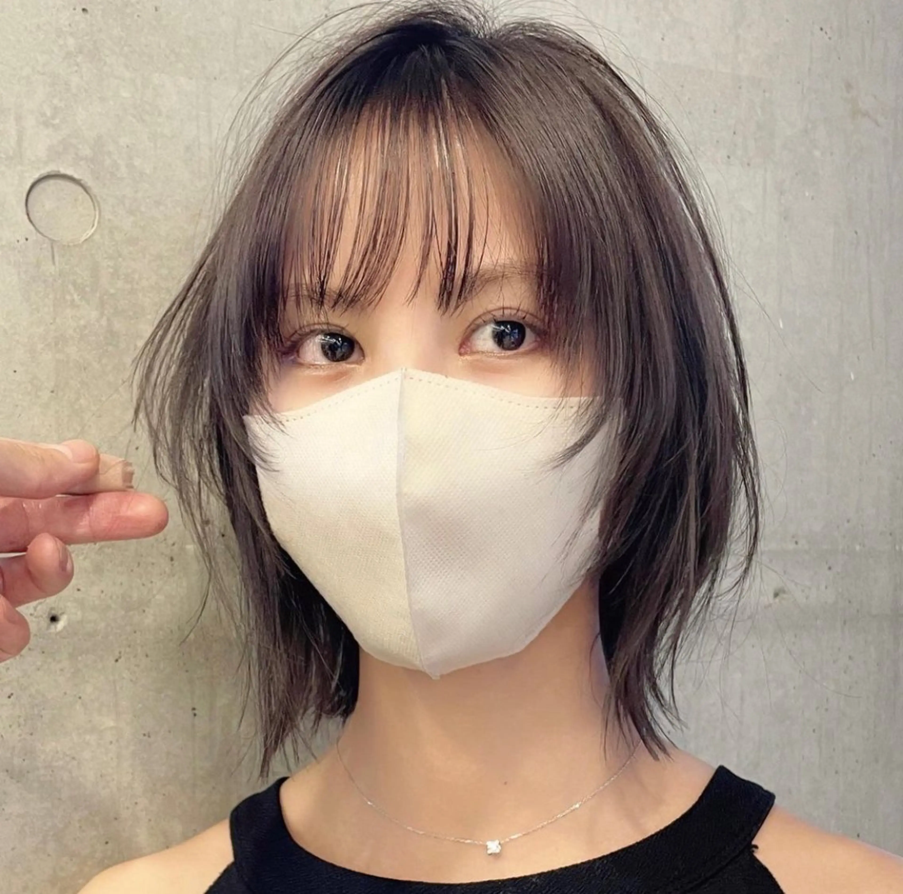 ショート sand 大阪梅田所属・ショートパーマ🌀 ✂︎小寺仁紫のヘアスタイル
