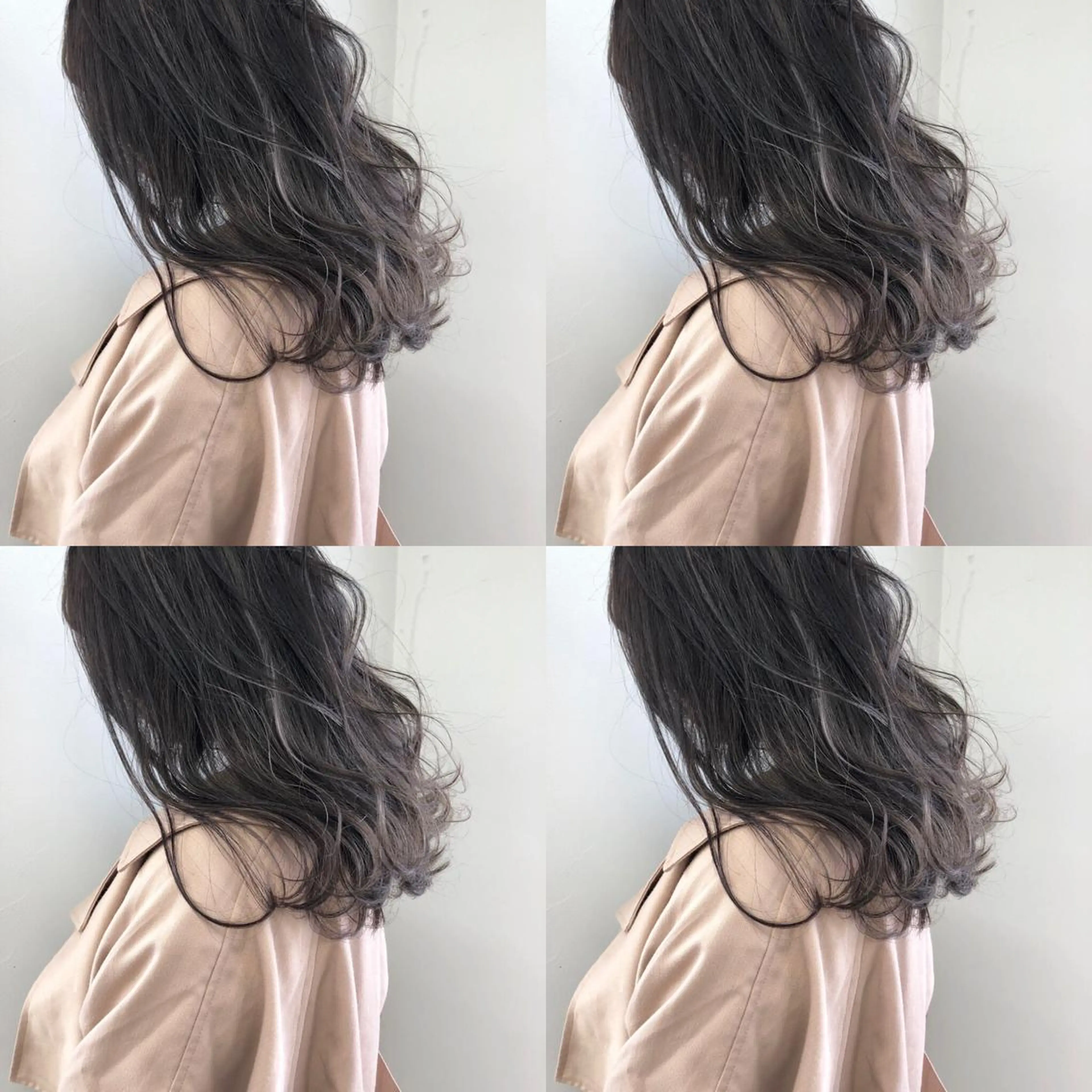 ロング ハイライト ヘアカラー トリートメント 小澤大輔 YOLO hairのヘアスタイル