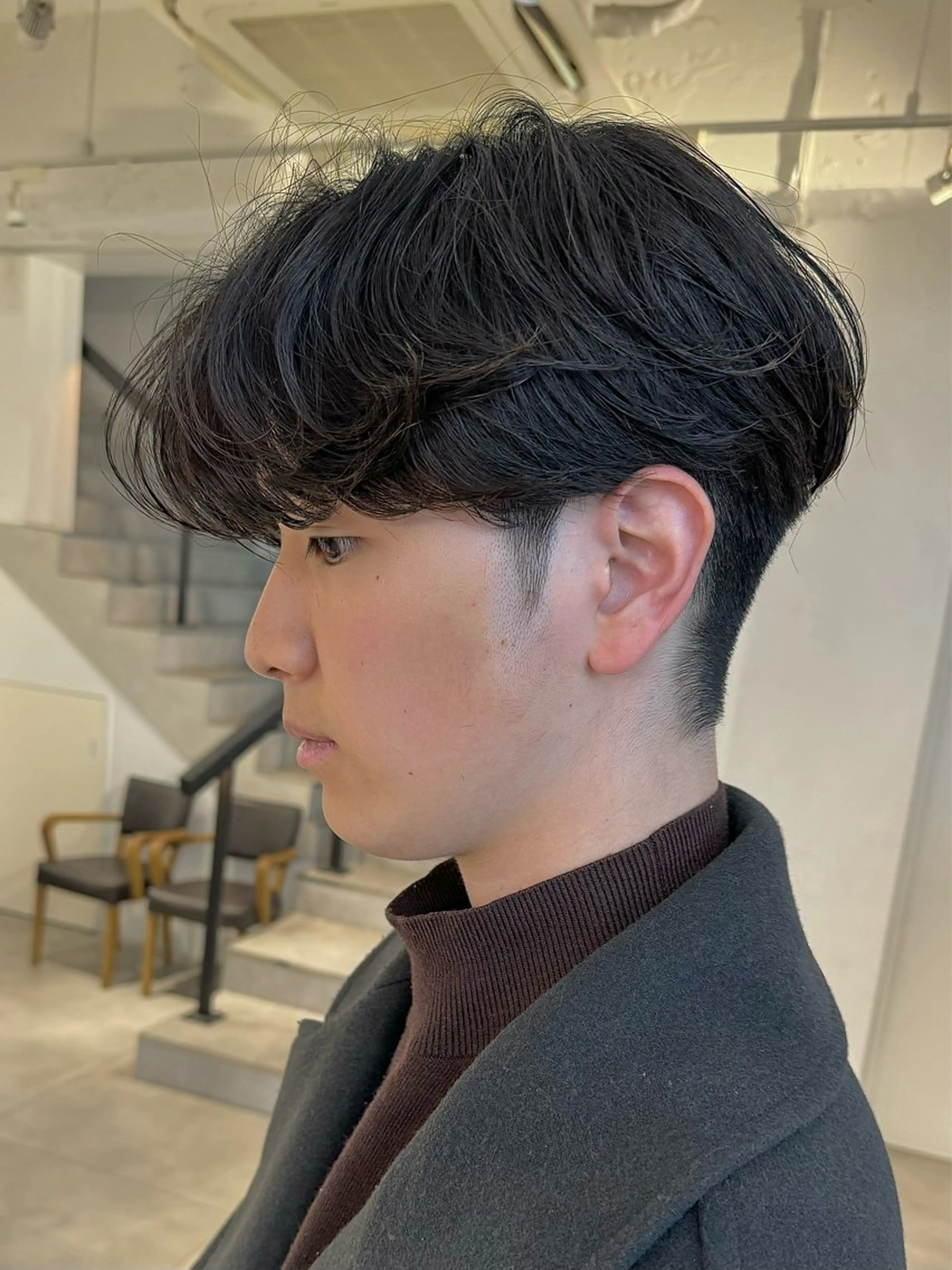 パーマ メンズ カット パーマ 🇰🇷カルマパーマ kaito🇰🇷のヘアスタイル