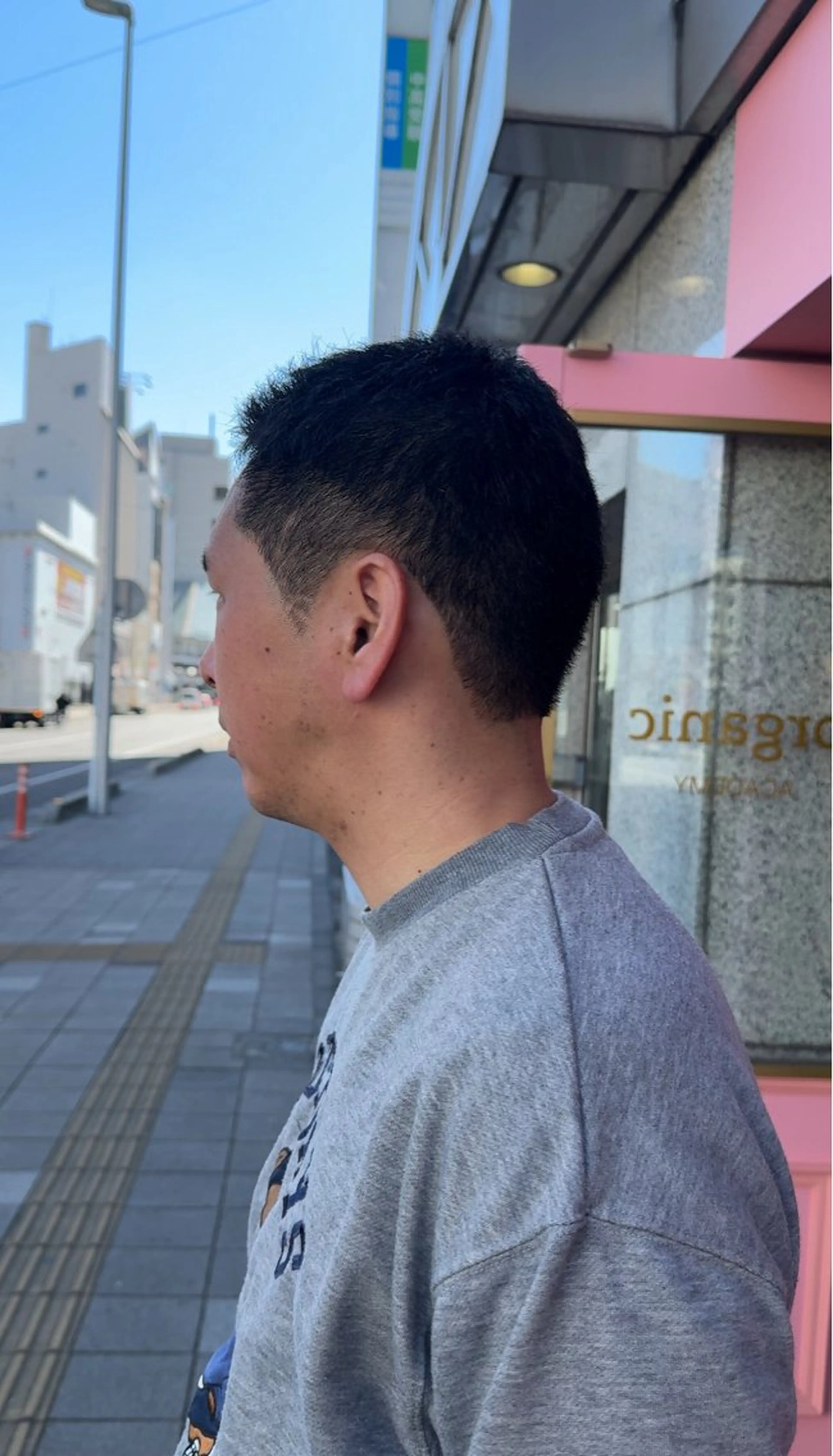メンズ miyu ボブモデル募集中のヘアスタイル