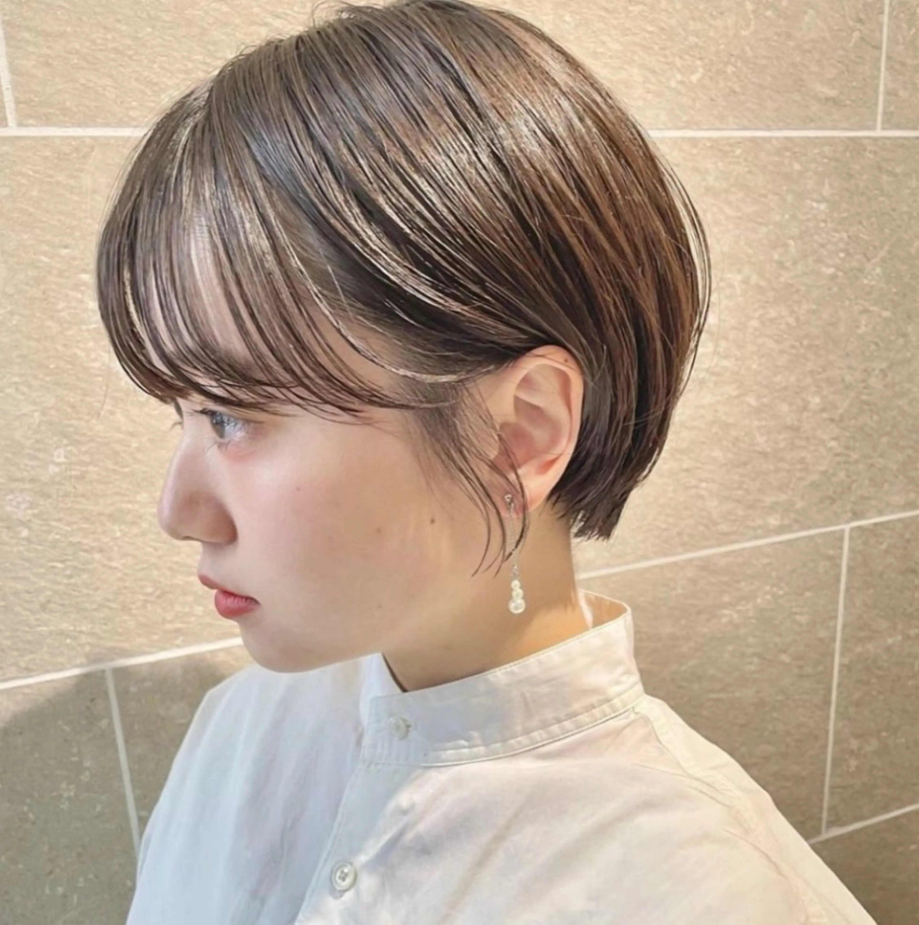 ショート ショートヘア hana✂︎メンズ ニュアンスパーマのヘアスタイル