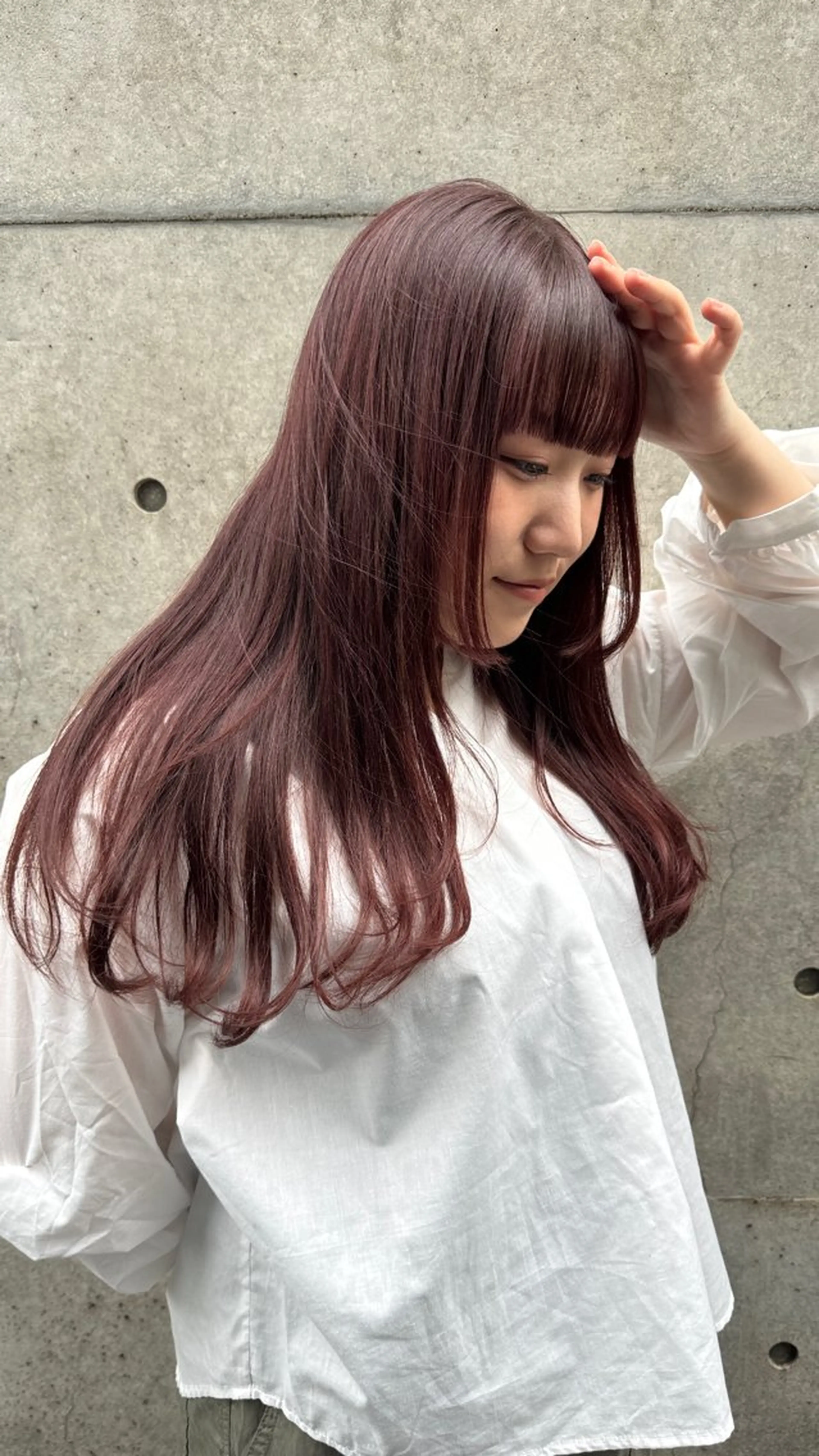 ロング カラー kakeru トレンドヘアのヘアスタイル