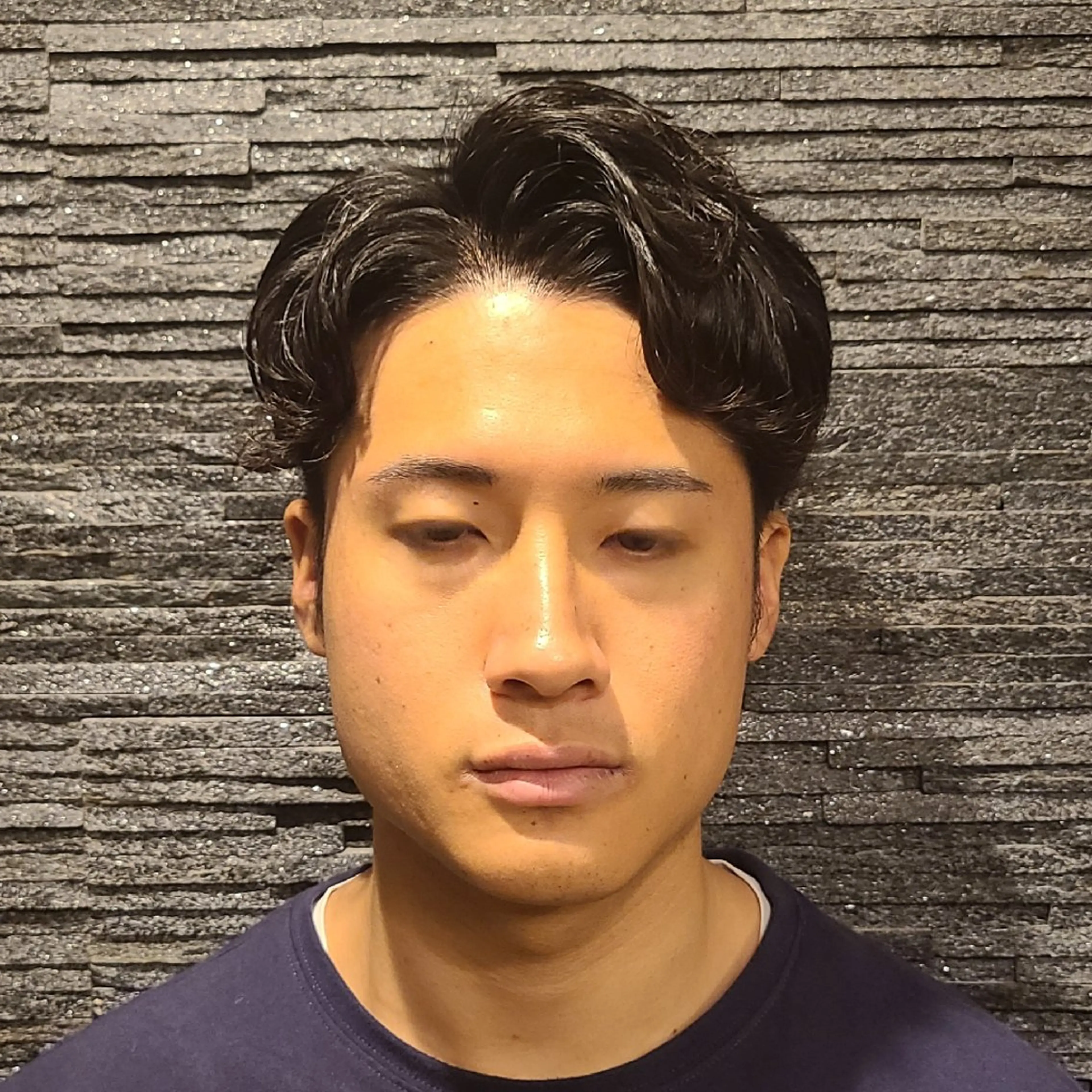ミディアム ミディアムパーマ 針生 永遠のヘアスタイル