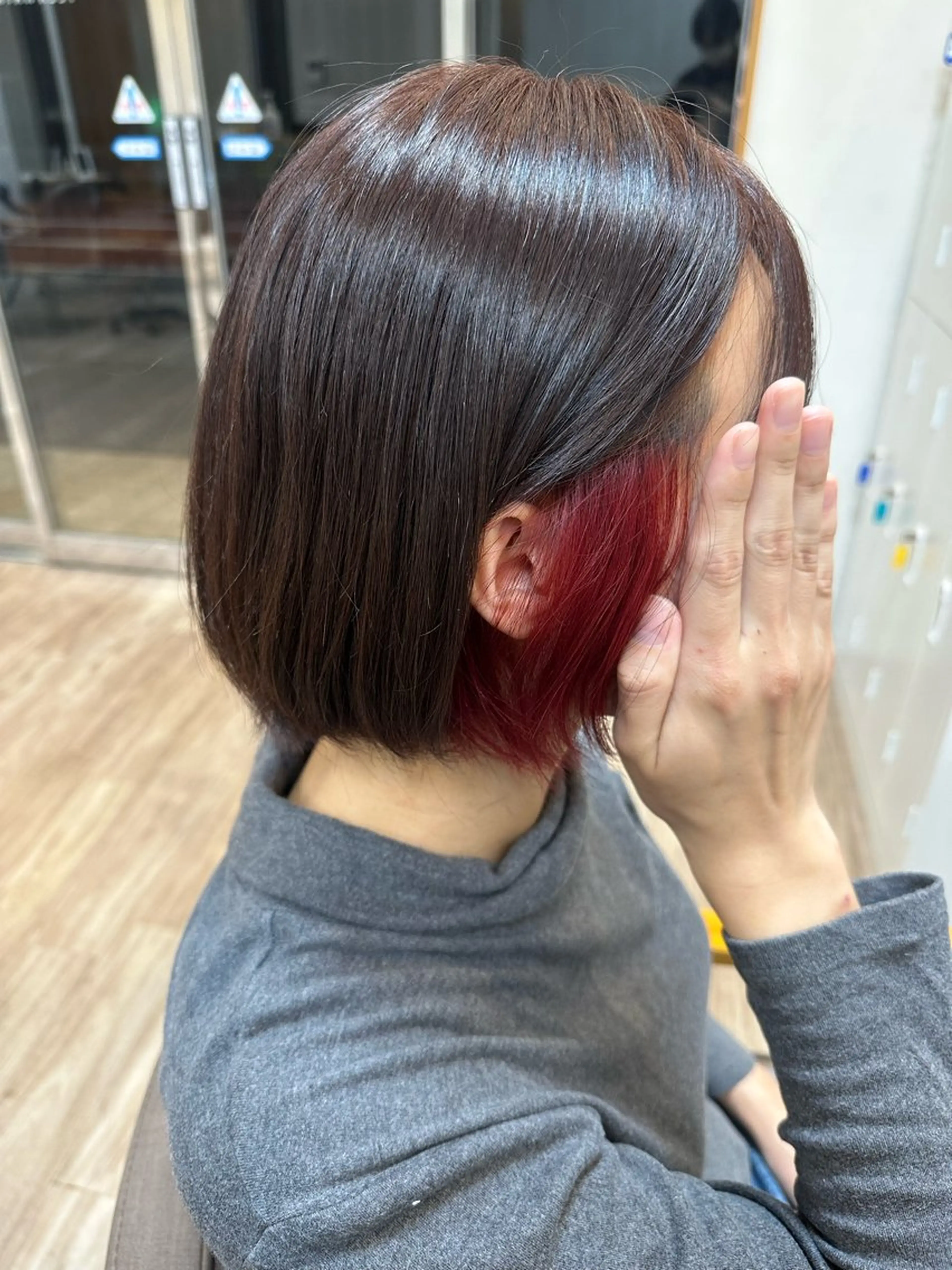 ショート ボブ カット ヘアカラー トリートメント TELA HAIR 土浦店【テーラヘアー】所属・TELA HAIR マネージャーRIKUのヘアスタイル