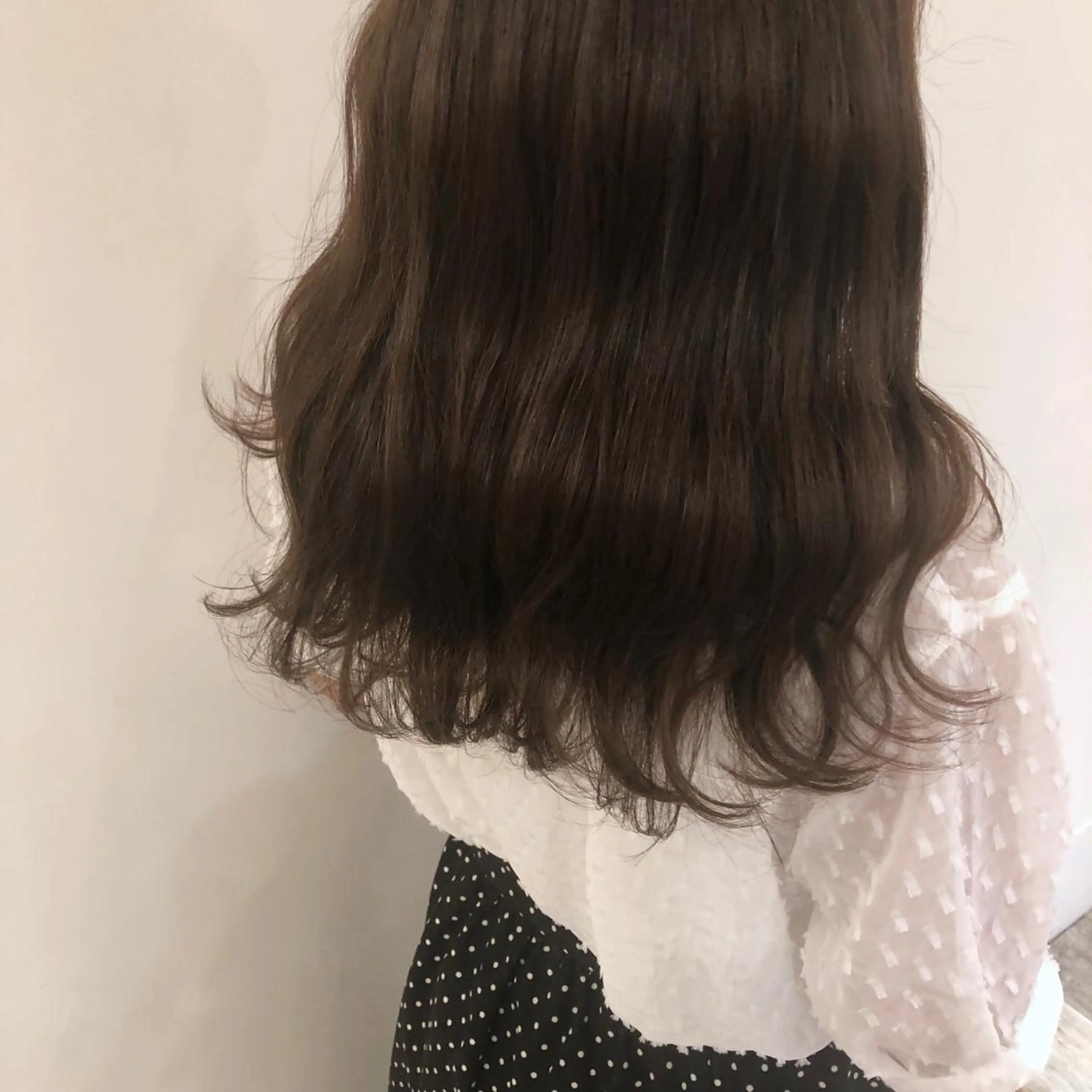 ロング しもかわ かほのヘアスタイル