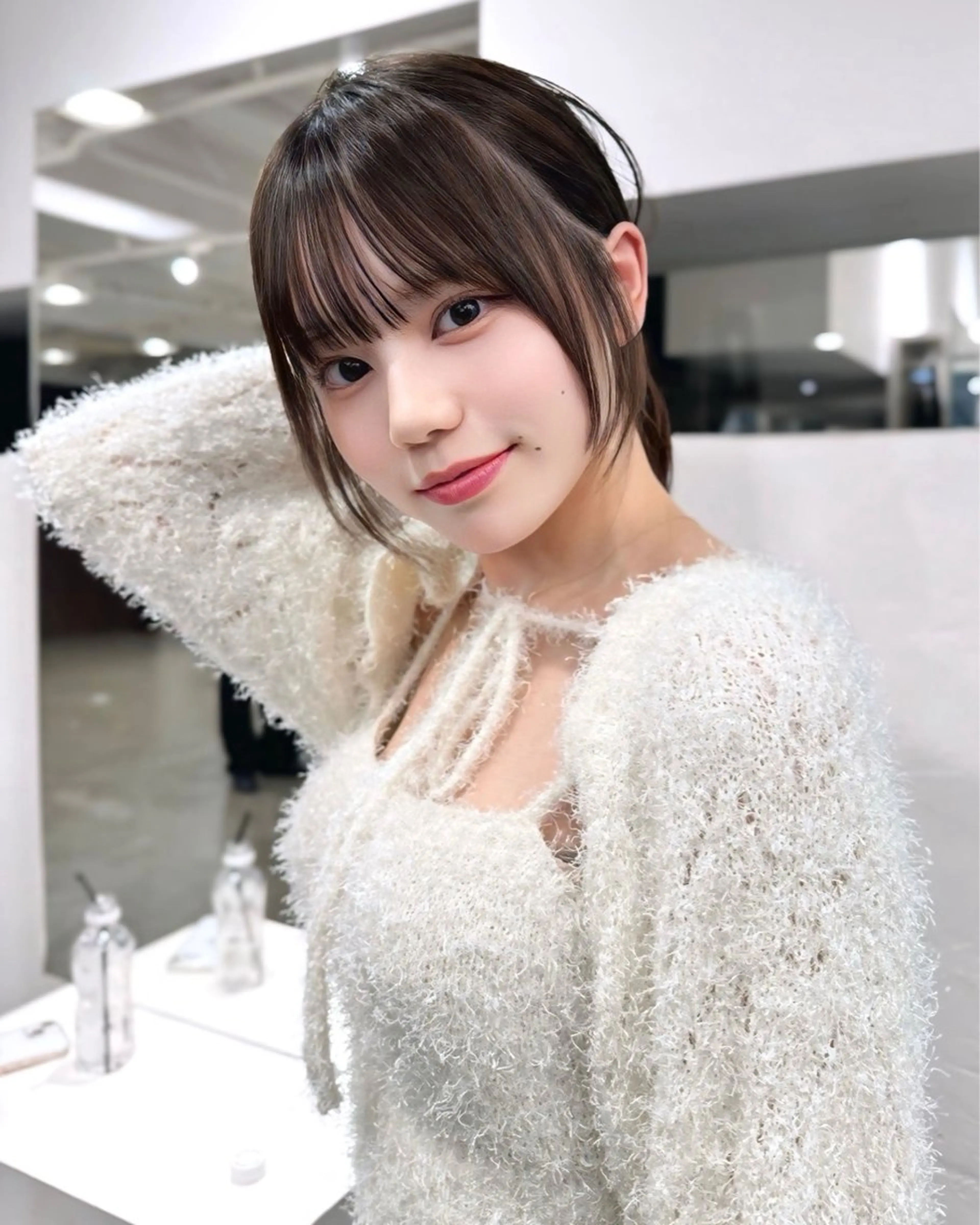 セミロング cache cache所属・けんけん cachecacheのヘアスタイル