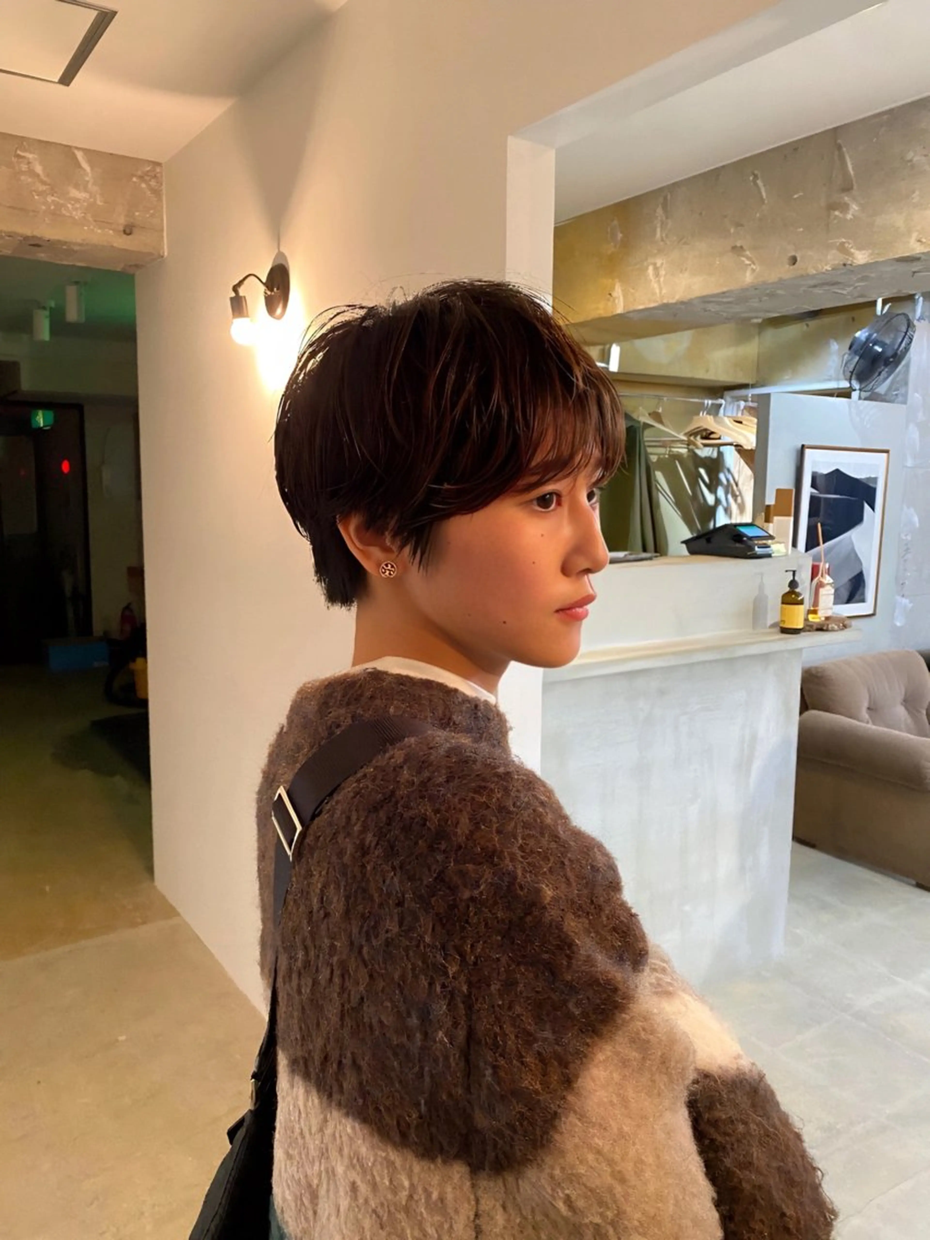 ショート カラー パーマ カット ヘアカラー パーマ GATTACA所属・KEI gattacaのヘアスタイル