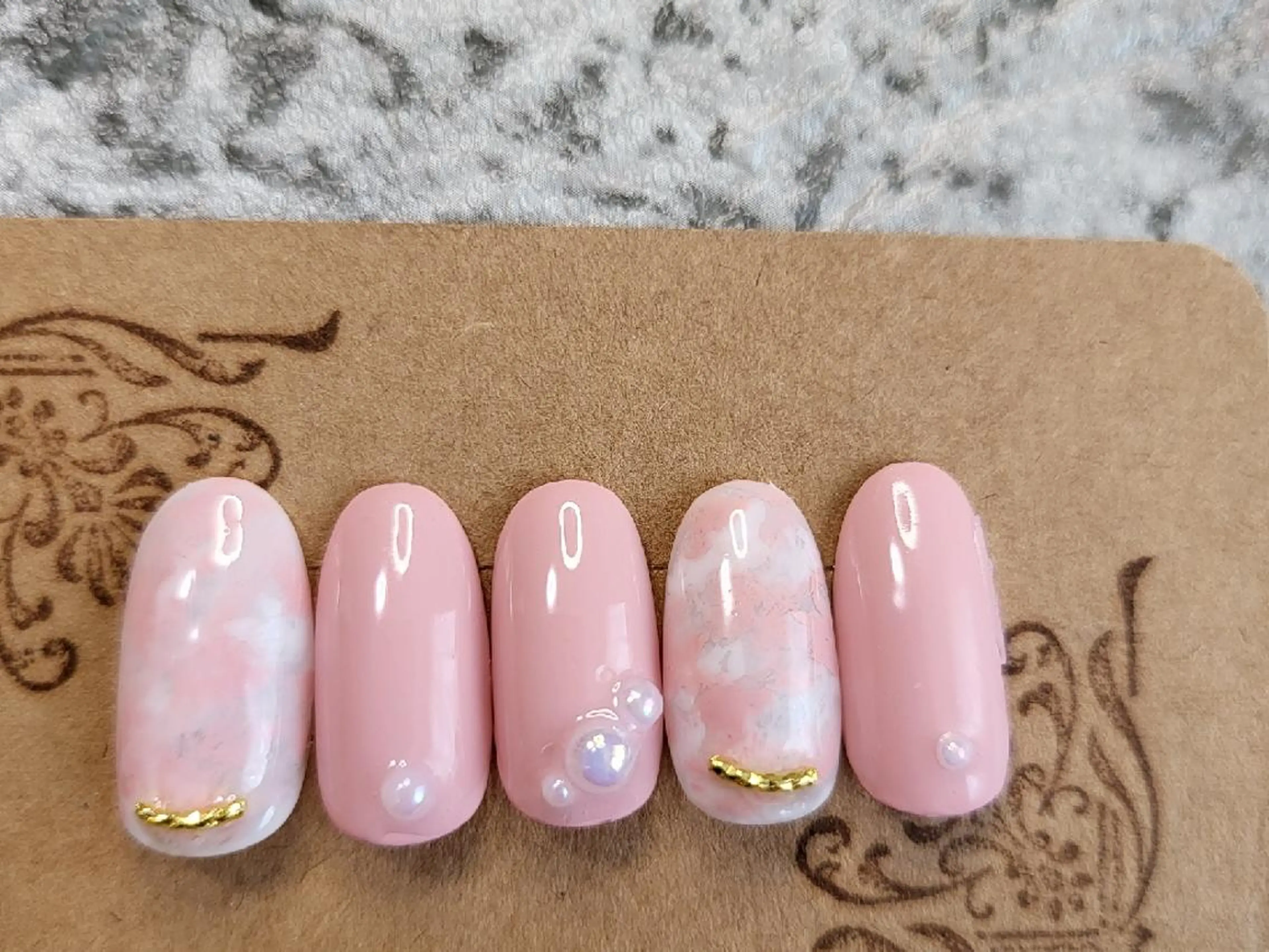 ネイル ピンク nail イロドリのネイルデザイン
