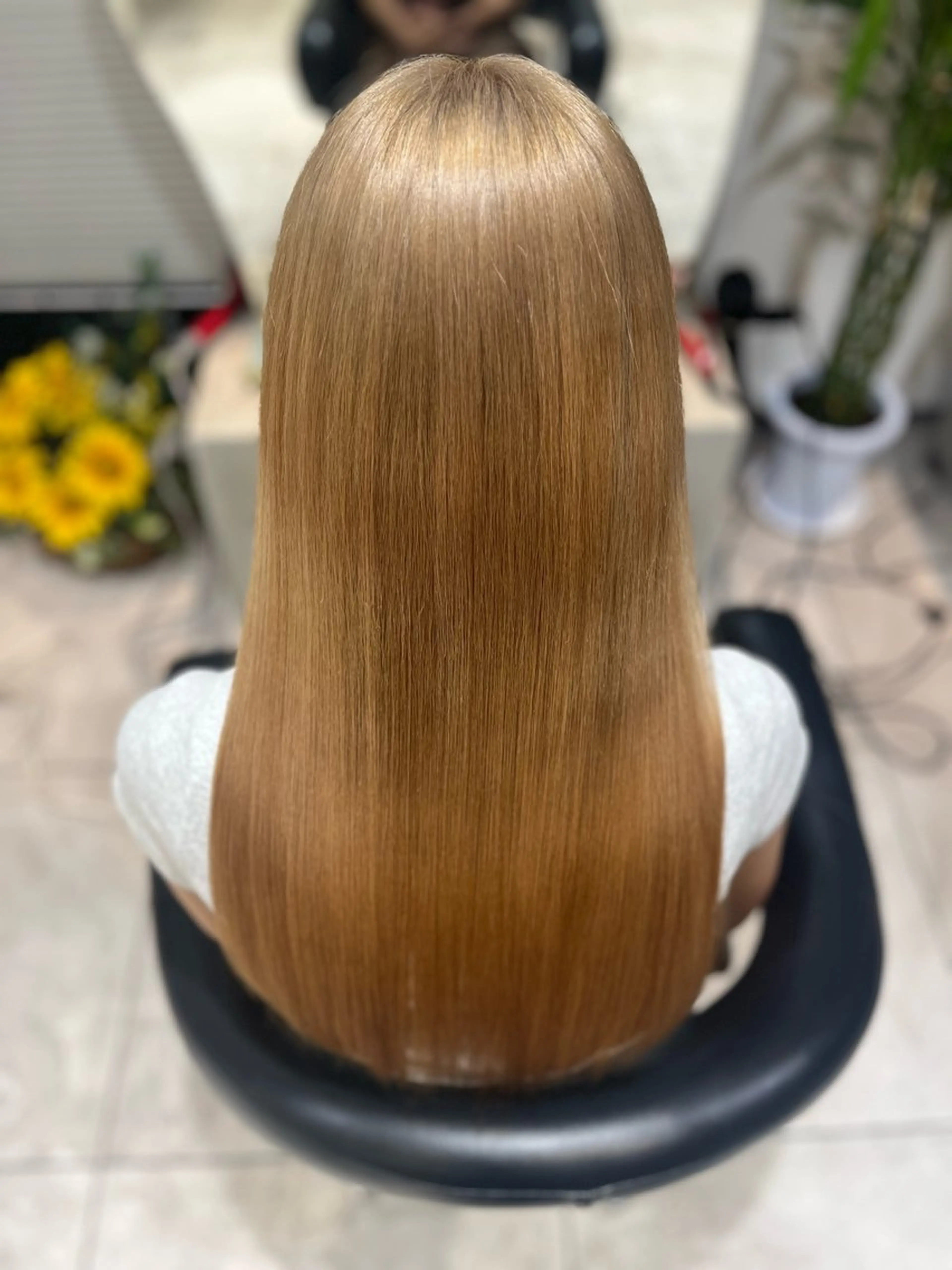 ロング パーマ 縮毛矯正 トリートメント 🫧美髪縮毛矯正🫧 横山 遥のヘアスタイル