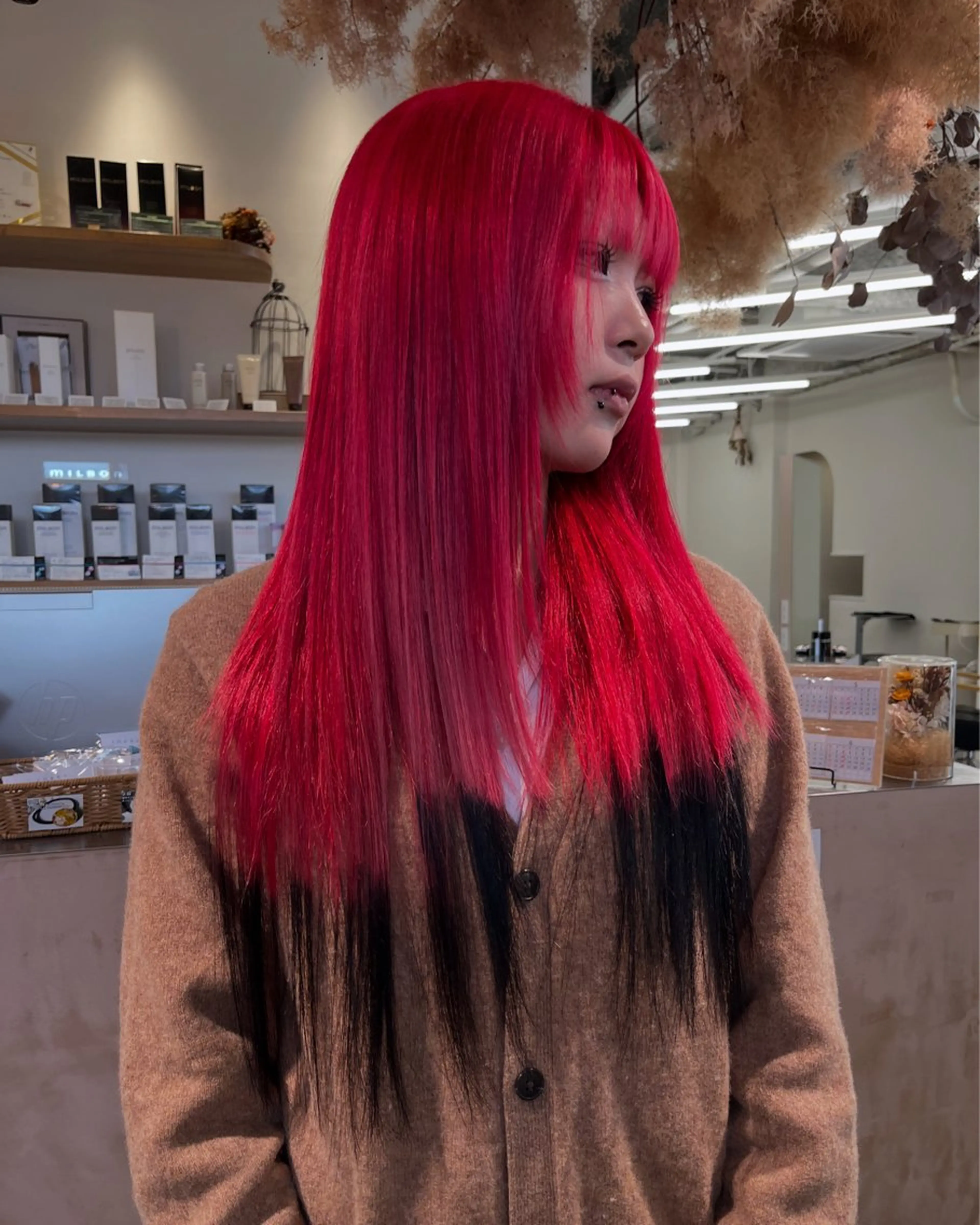 ロング vince gio所属・小田 輝太郎のヘアスタイル