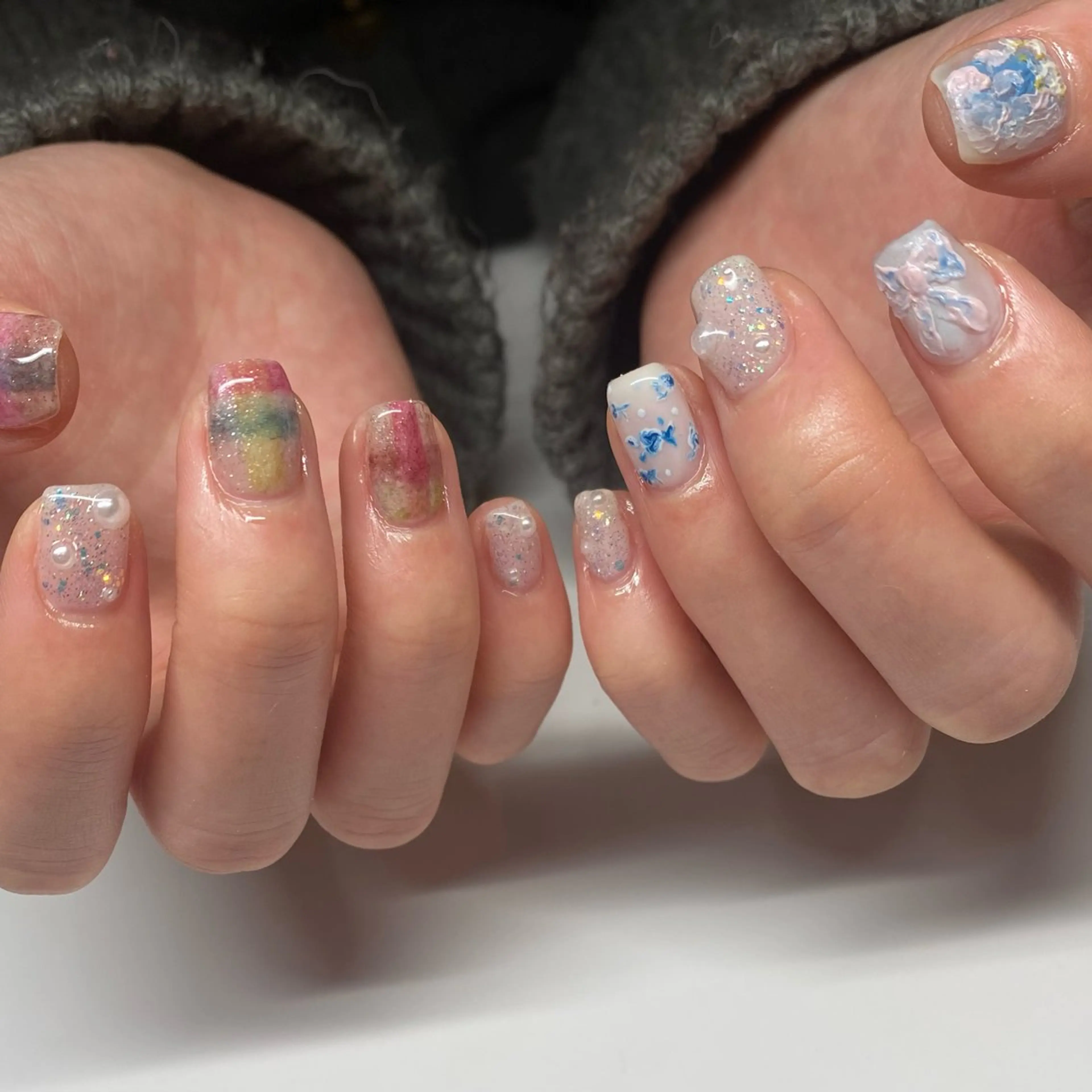 ネイル 持ち込み 濵田 実沙/Manonのネイルデザイン