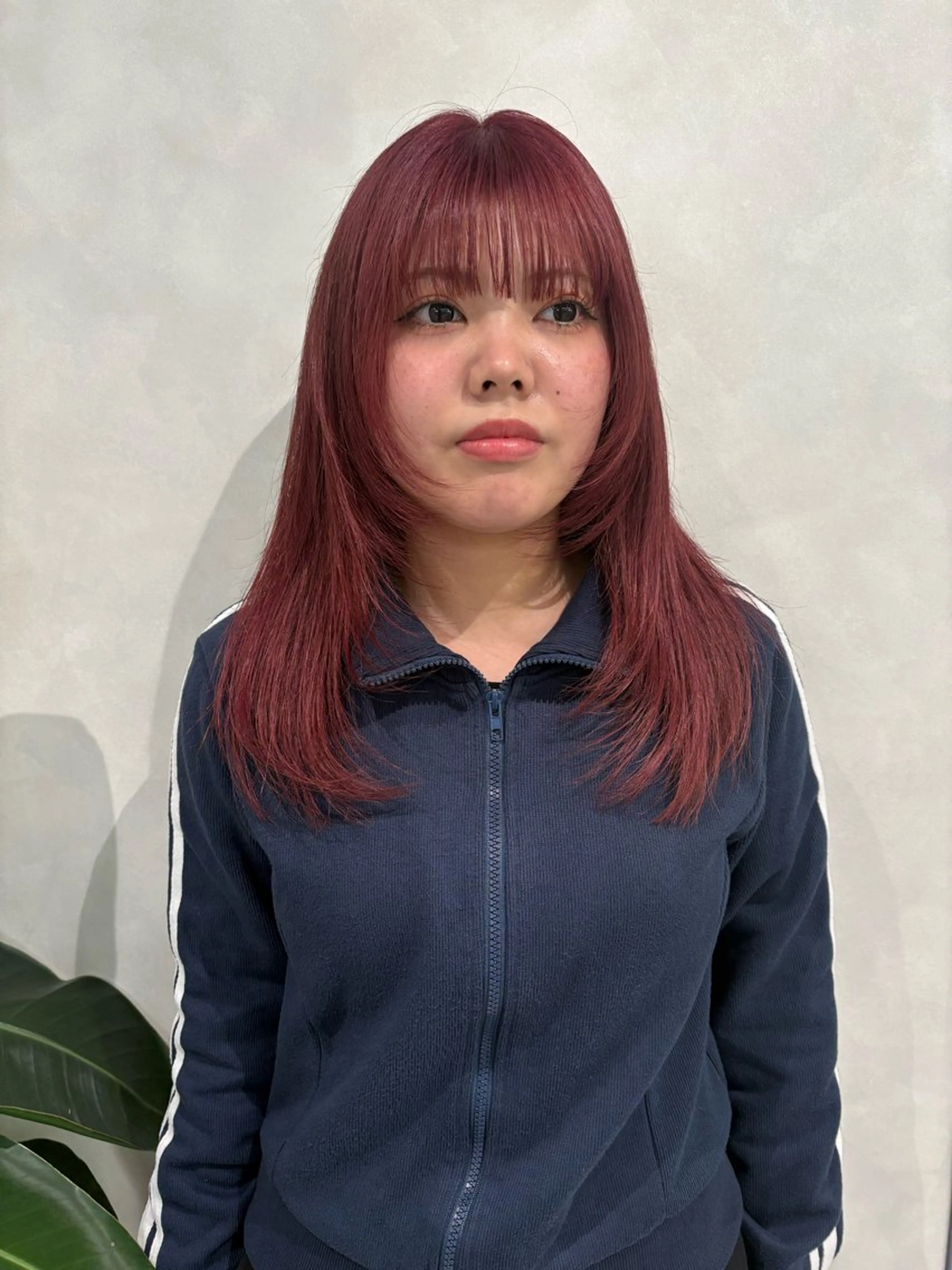 ミディアム 森住 優香のヘアスタイル