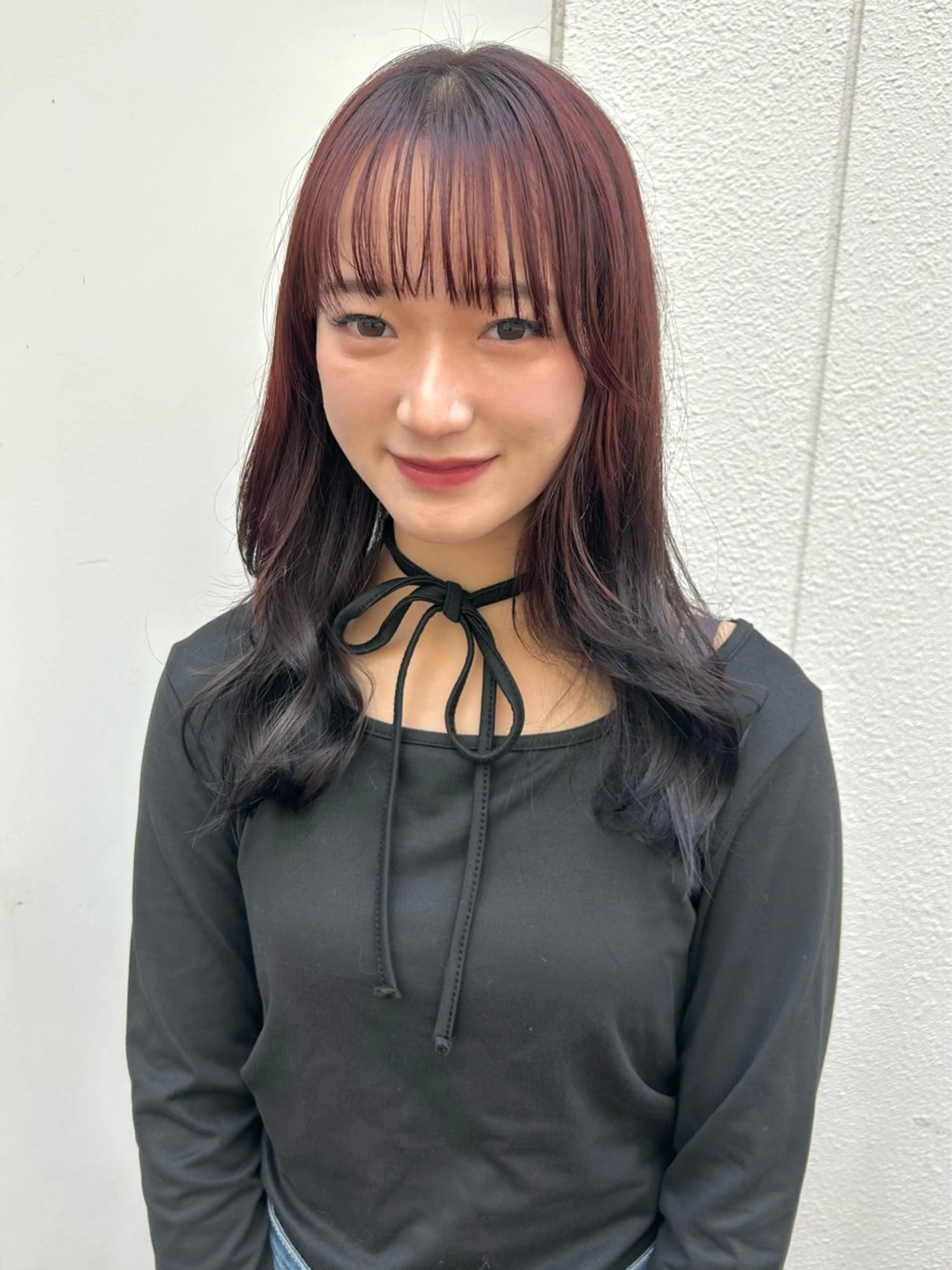 セミロング カラー ᴋᴀɴᴀ 🎀のヘアスタイル