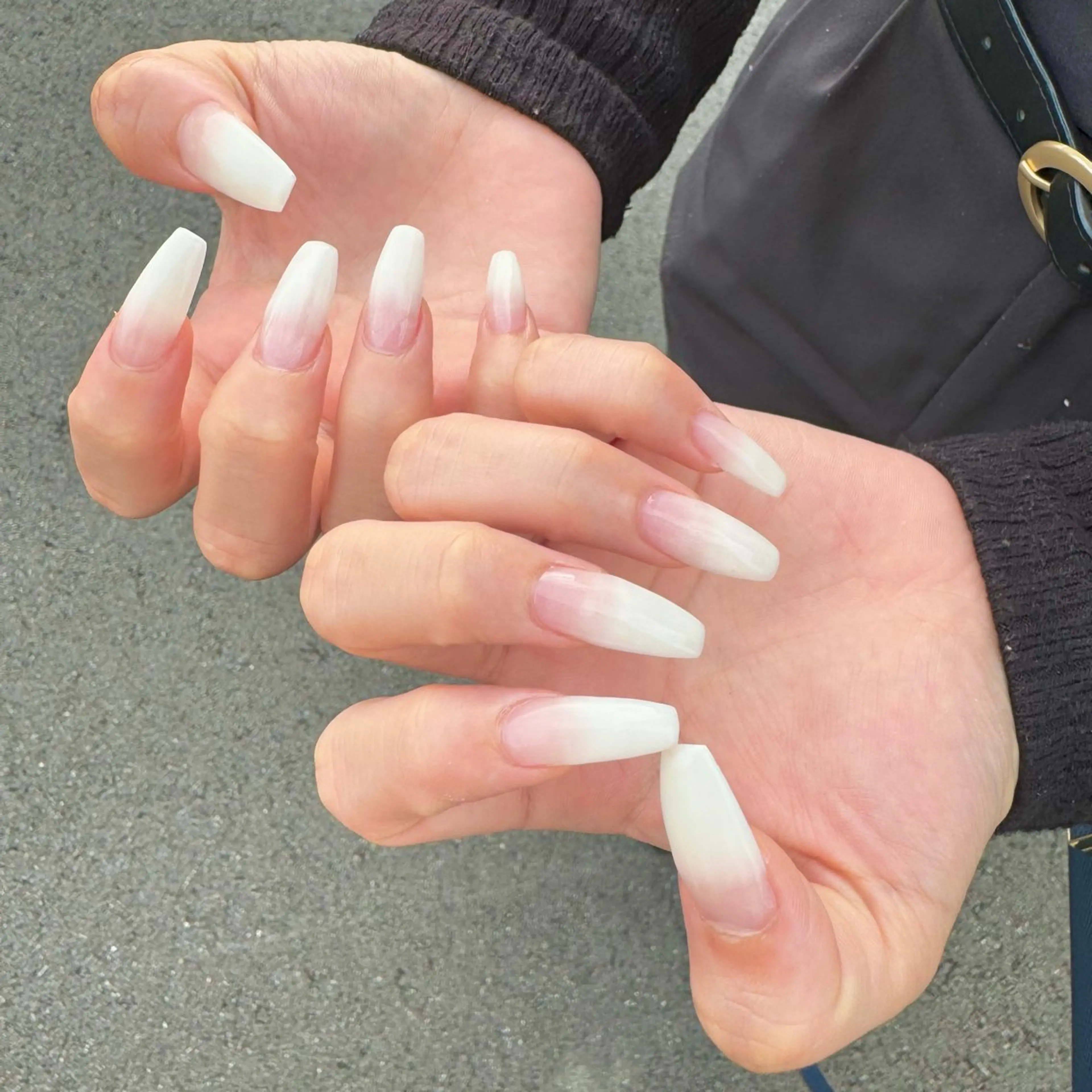 ネイル グラデーション ロングネイル シンプルネイル Nail Sant Esperanza by SALON DE やす所属・Sant Esperanzaのネイルデザイン