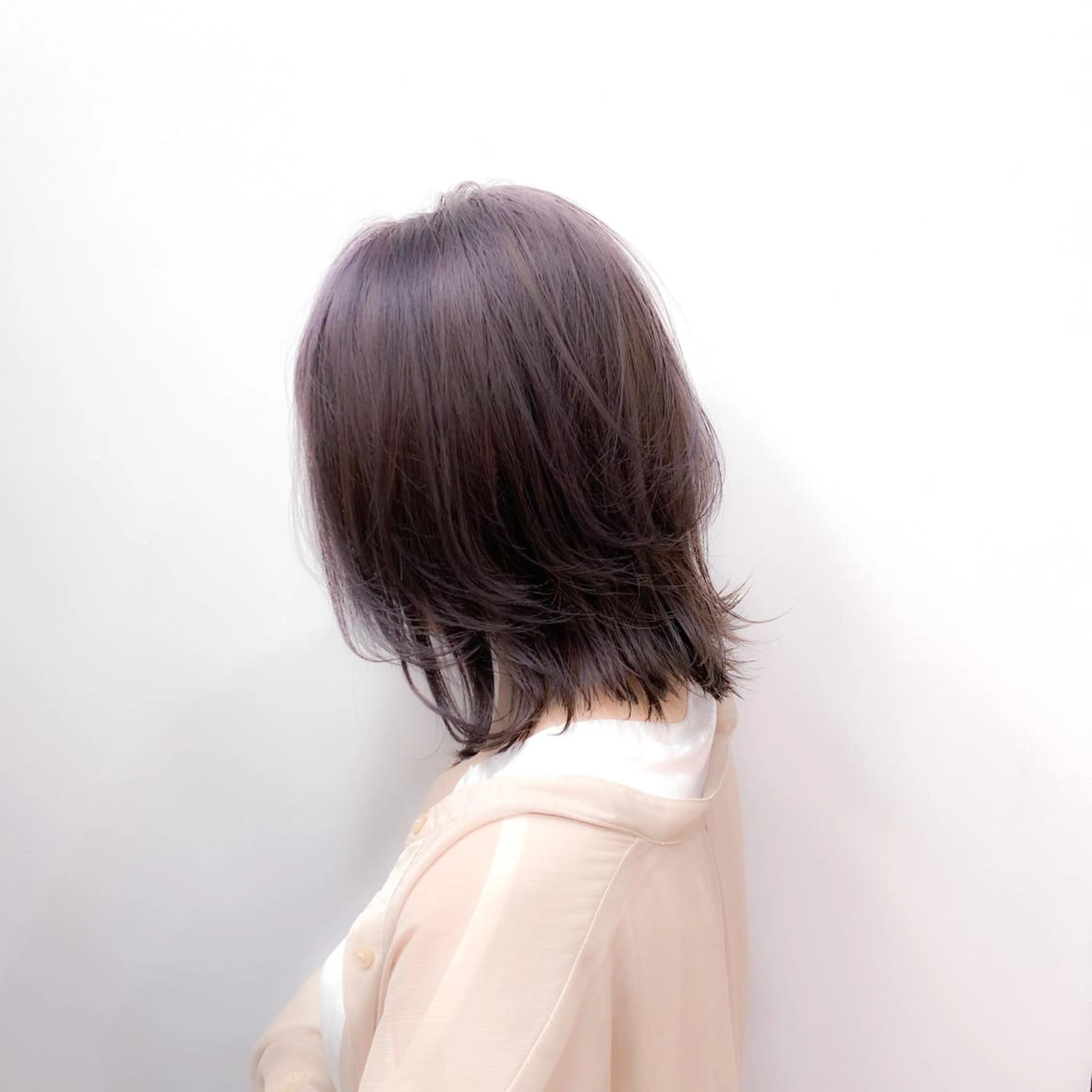 ショート カラー ヘアアレンジ 透明感カラー/ 韓国ヘア/縮毛矯正のヘアスタイル