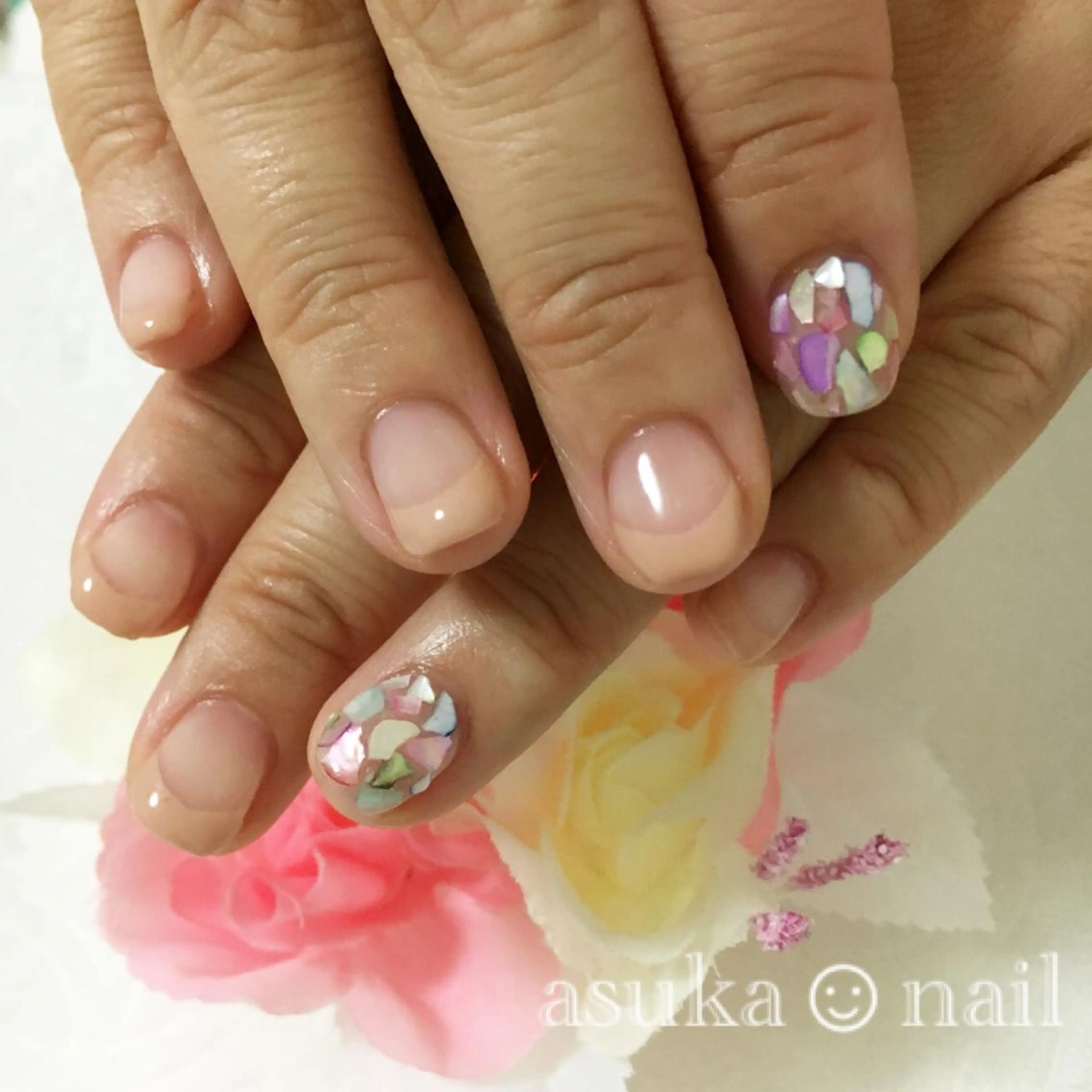 ネイル フレンチネイル La Colzaのネイルデザイン