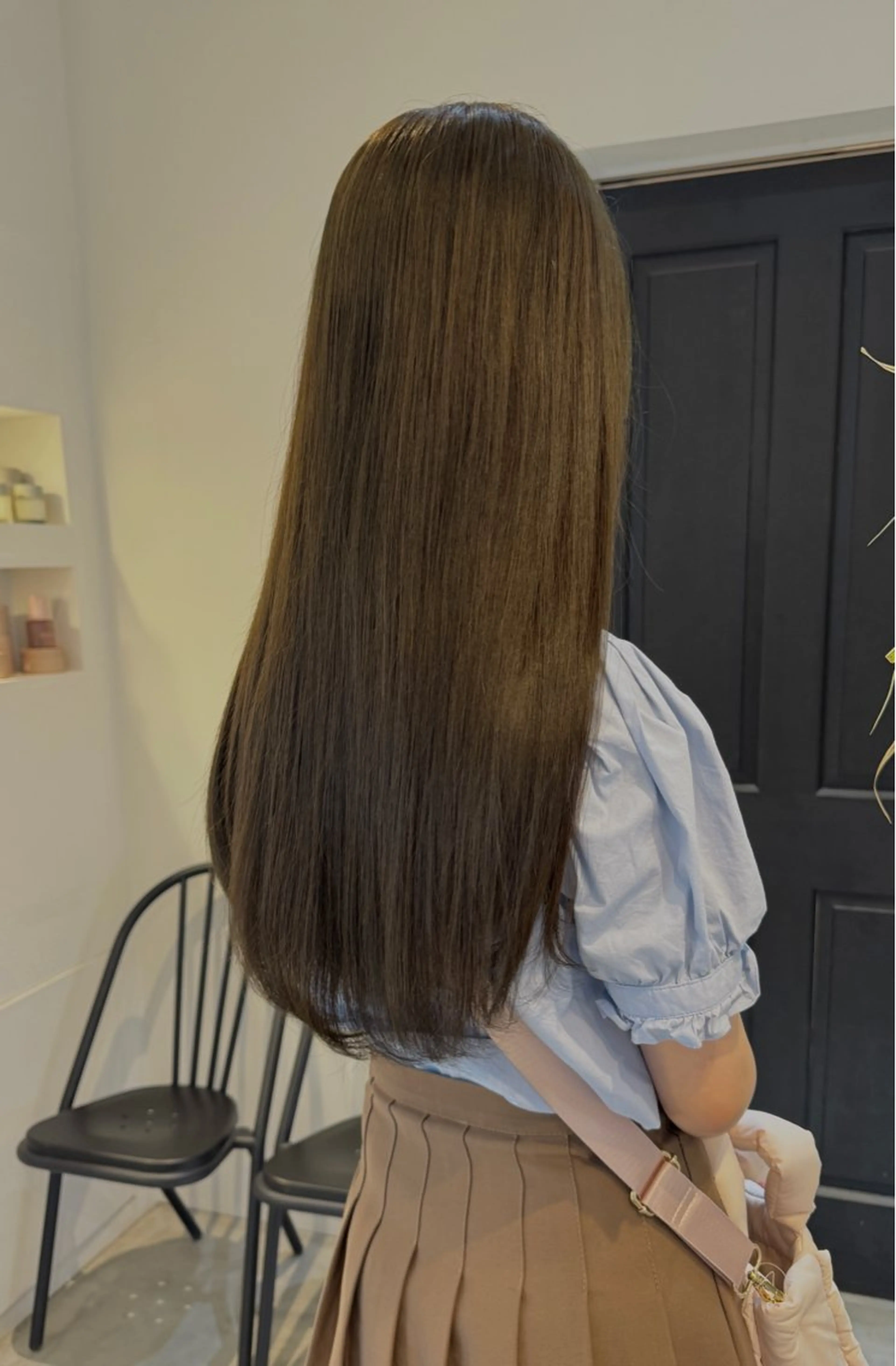 ロング カラー ベージュカラー ブリーチ ブリーチなしカラー オリーブベージュ 透明感ナチュラル🪞 hanaのヘアスタイル