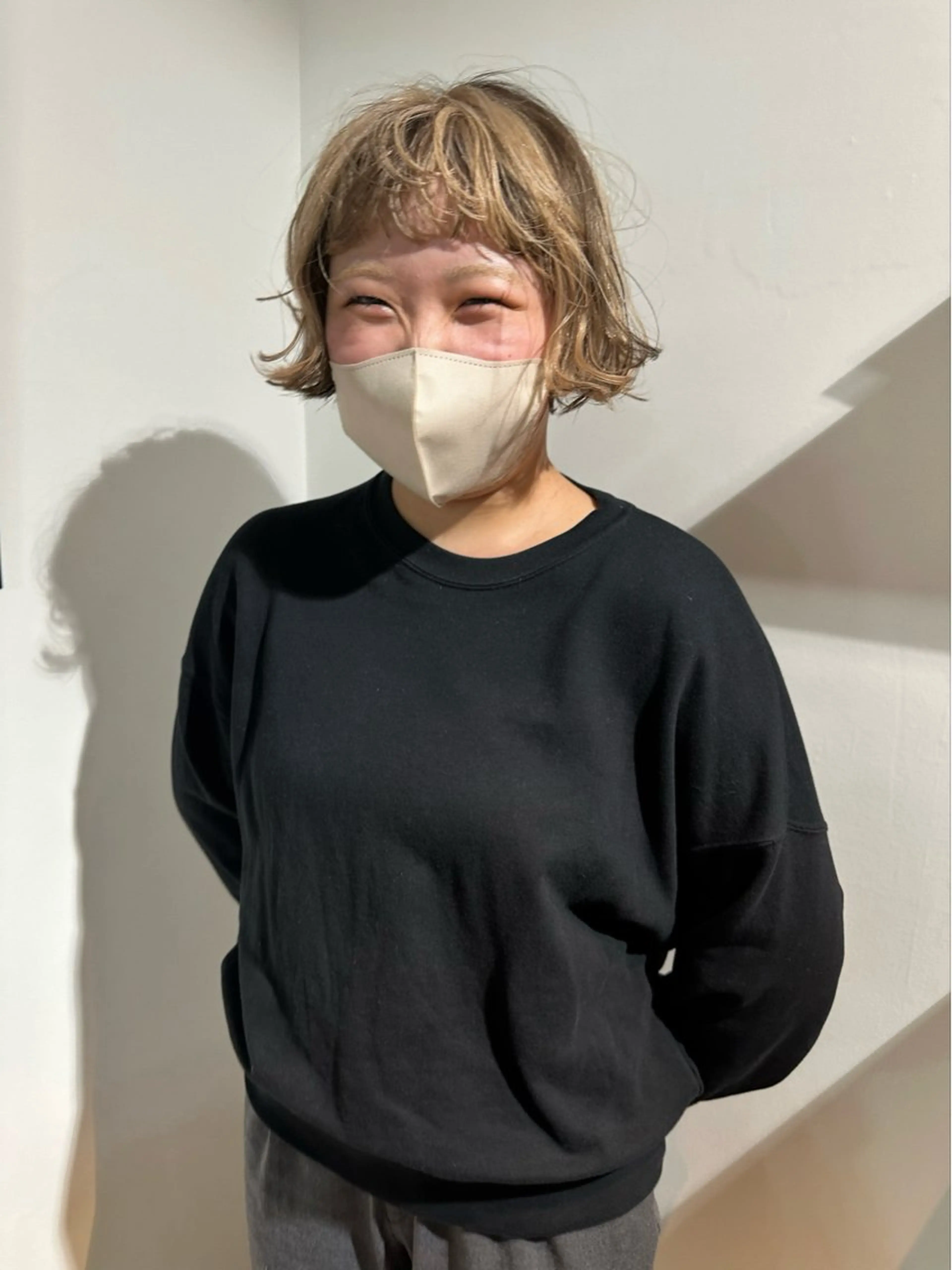 ショート カラー カット ヘアカラー ケアブリーチ💘 rino🪷高円寺のヘアスタイル