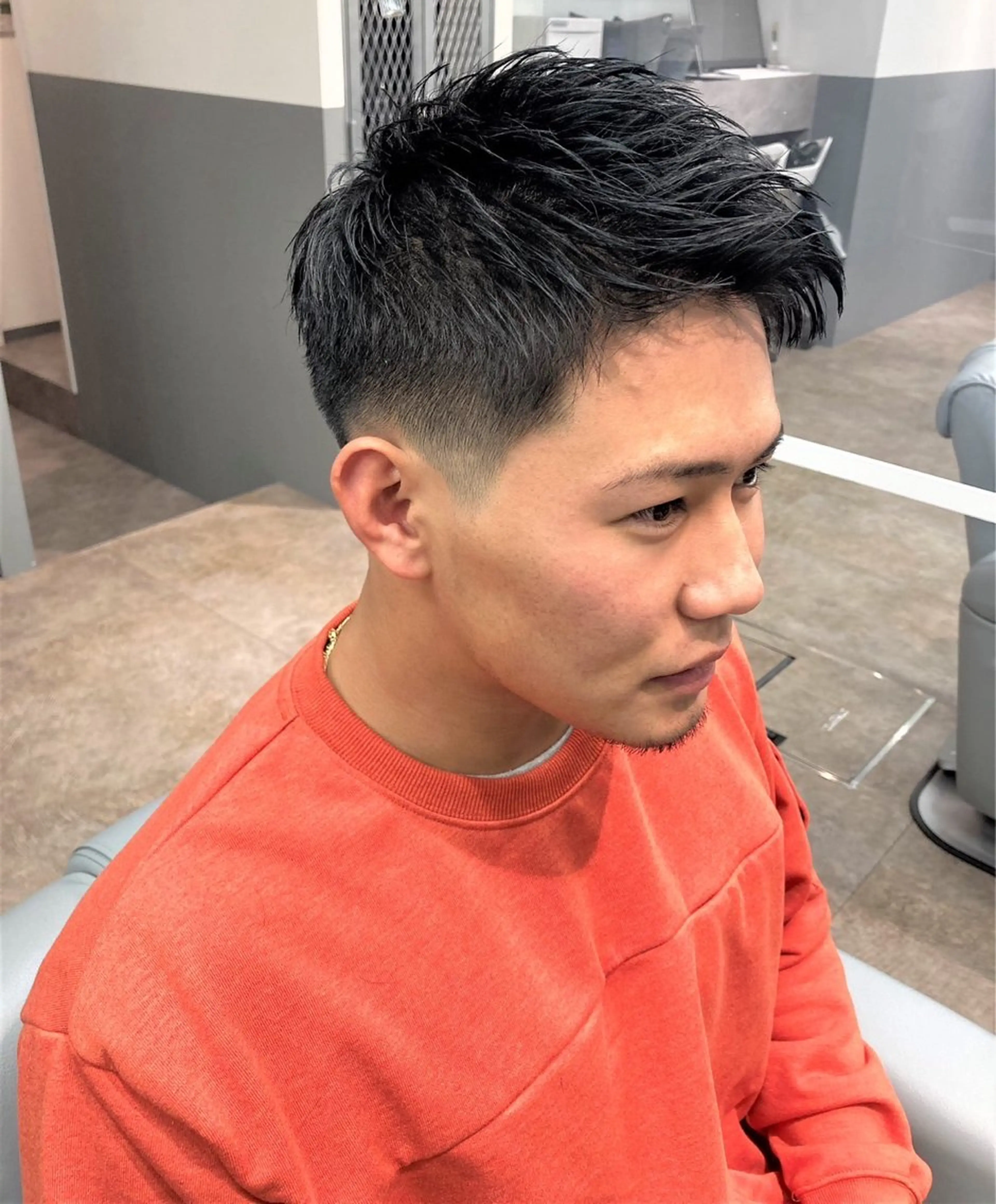 ショート BARBER BROS 長堀橋店所属・奥 圭人｜メンズスタイルのヘアスタイル