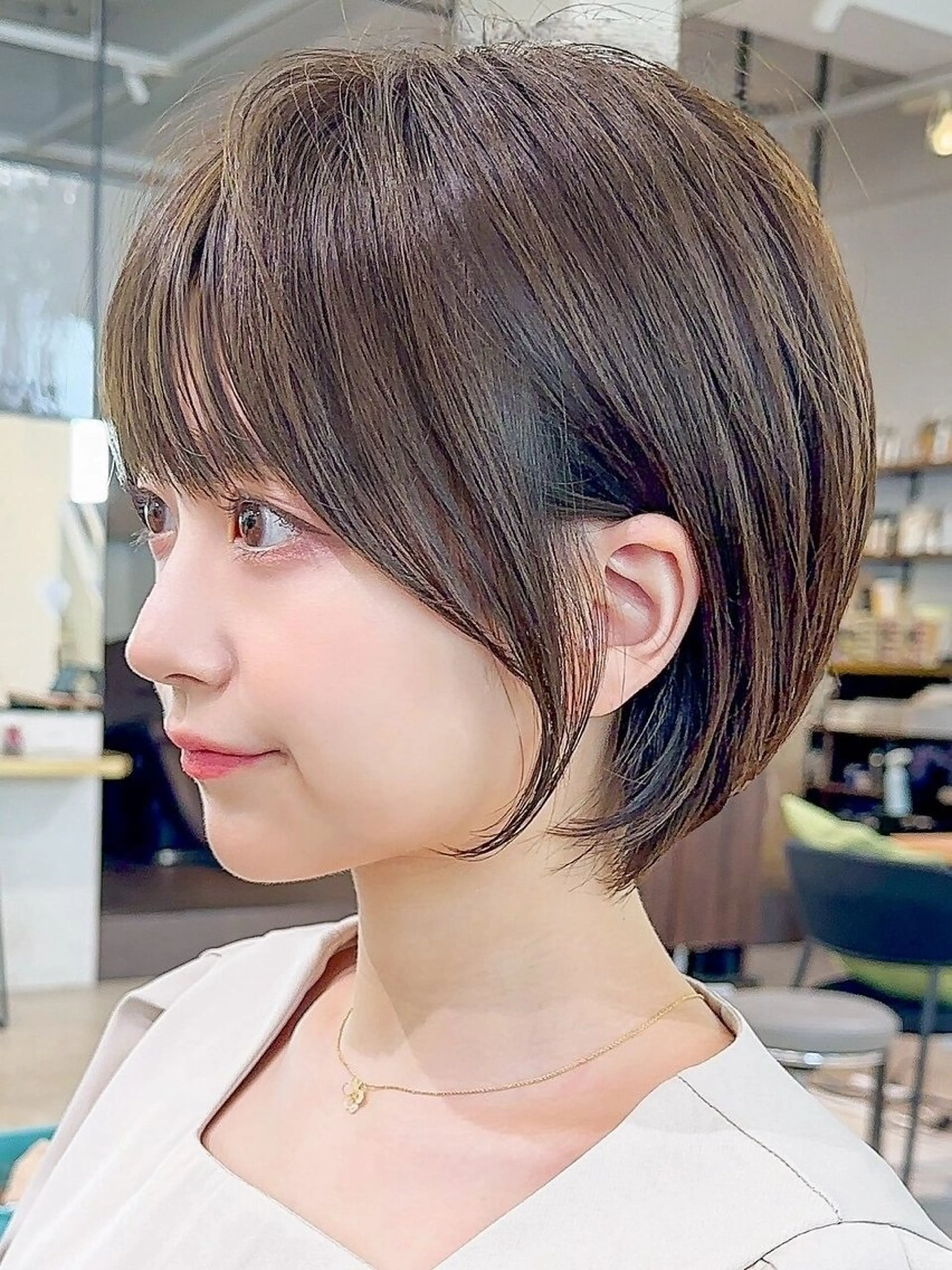 ショート カラー yori Sapporo所属・みなみ ゆかのヘアスタイル