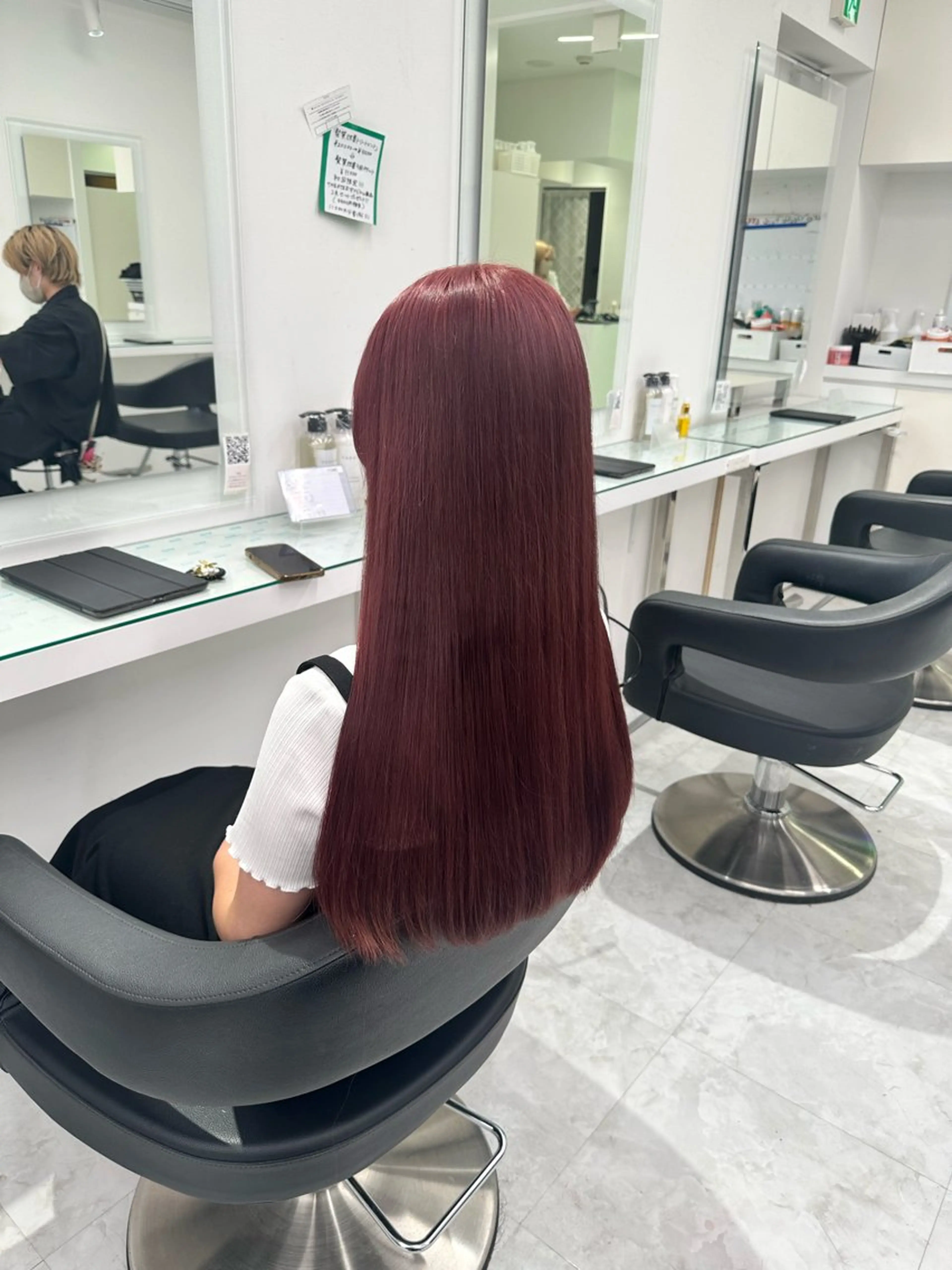 カラー マンツーマン/原宿/ 透明感カラー⭐️のヘアスタイル