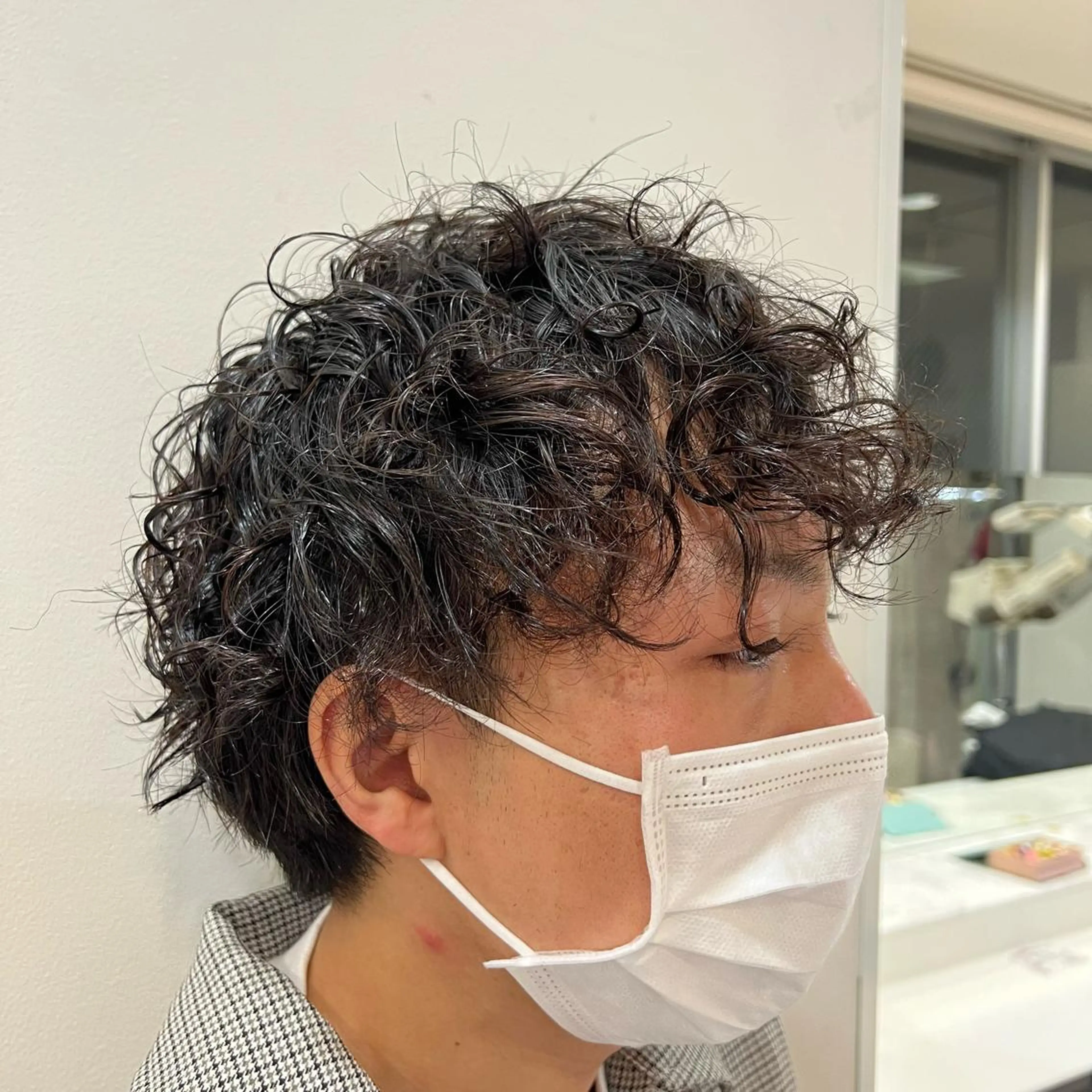 パーマ メンズ アグヘアーシータ所属・🤩メンズカット/ パーマ山本🤩のヘアスタイル