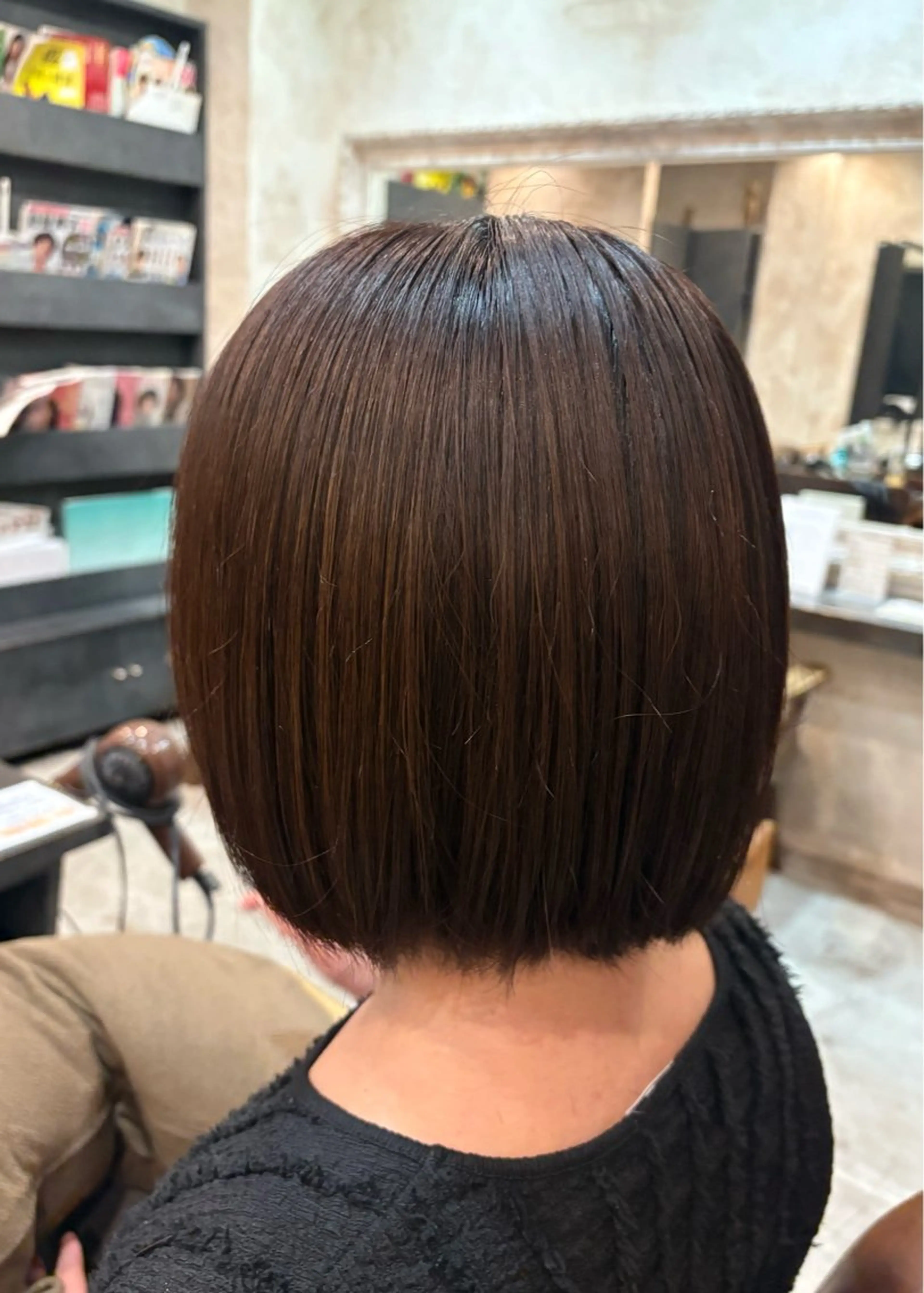 当日予約🉑[🌸レディースカットモデル🌸]🐰ボブモデル🐰ミニボブ、切りっぱなしボブ、外はねボブなどはこちらの写真