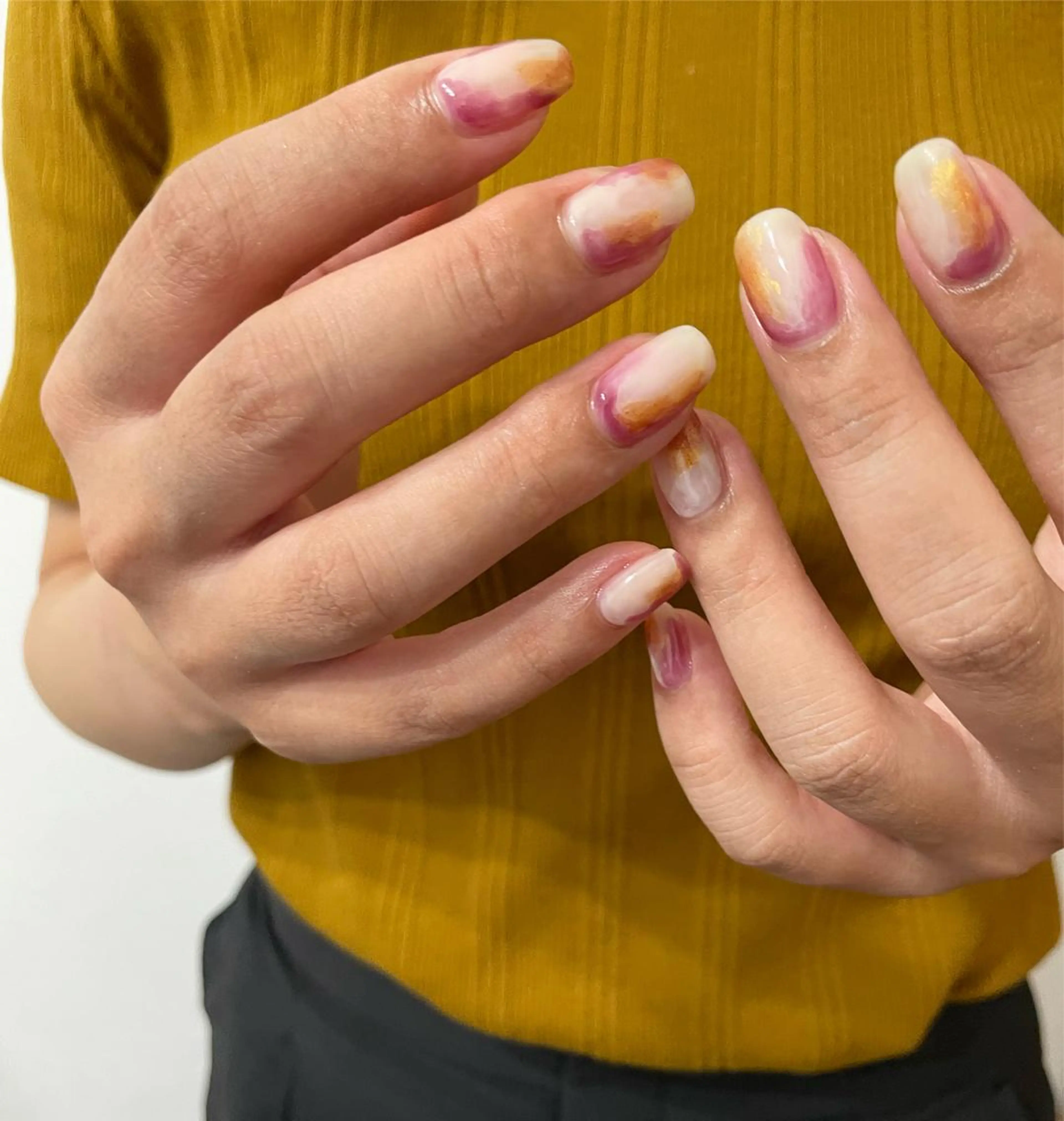 ネイル ハンドネイル フットネイル kiii.__ ✴︎*のネイルデザイン