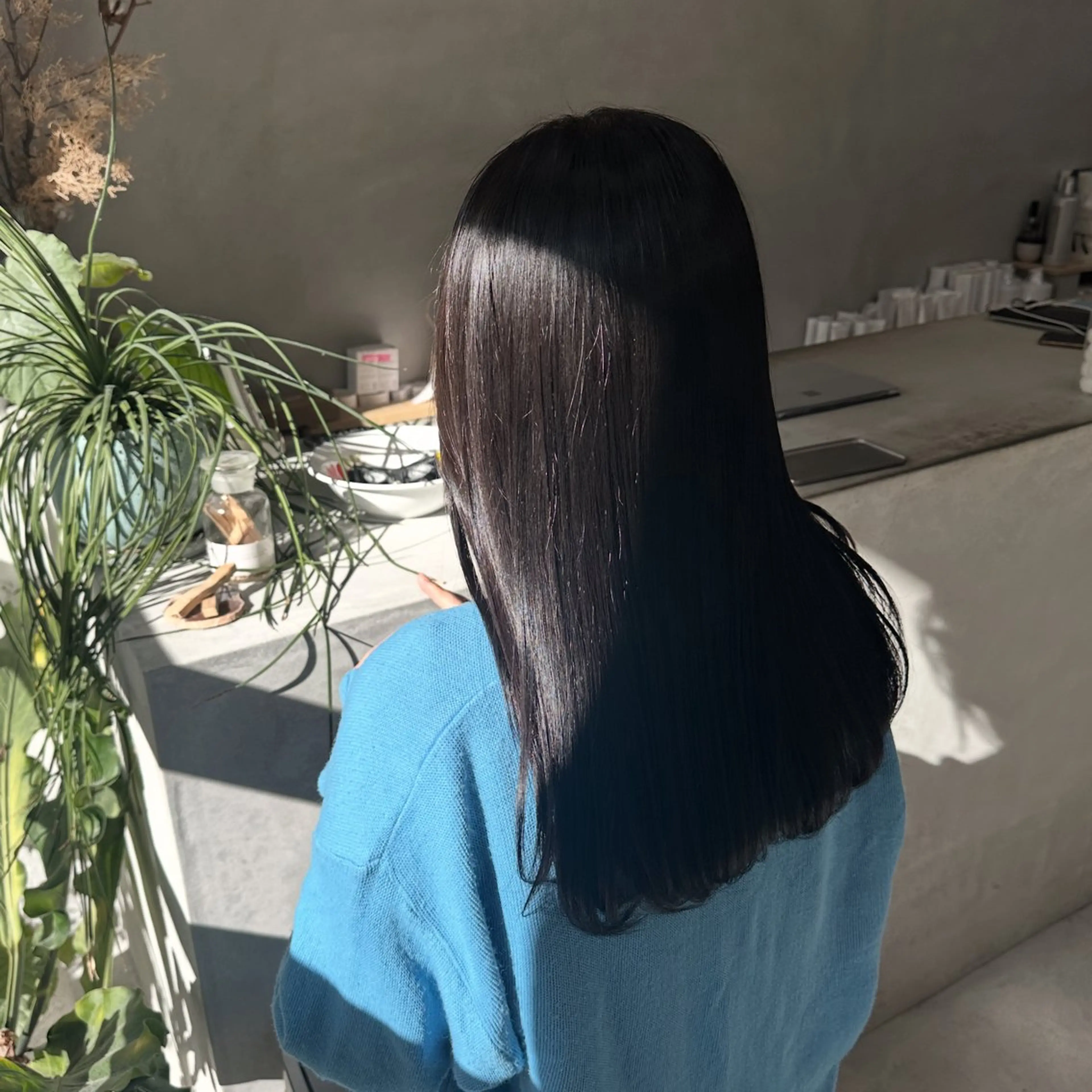 ロング カラー MUKU ひかるのヘアスタイル