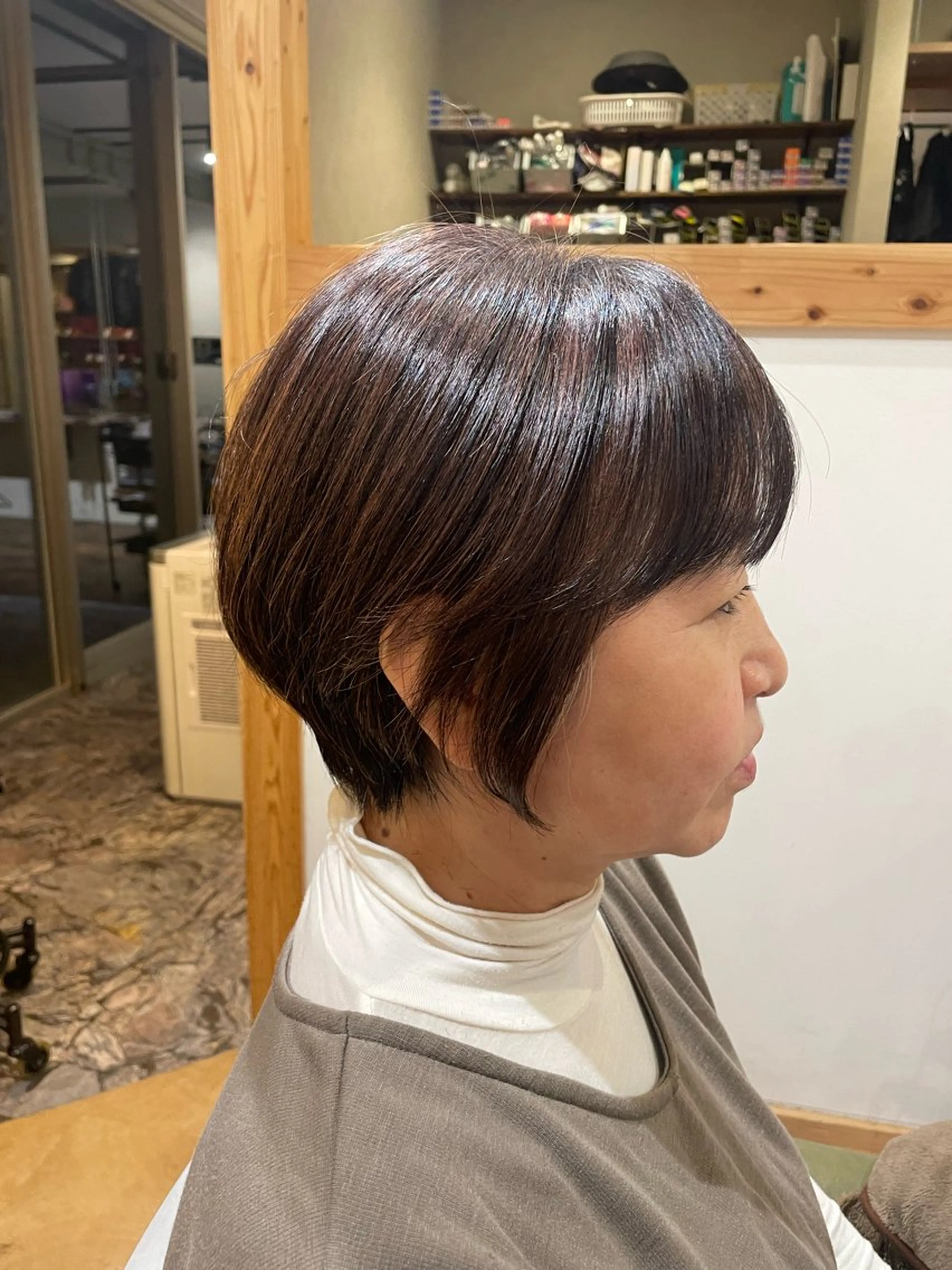 ショート ショートヘア 山口里莉 /ブリーチカラーのヘアスタイル