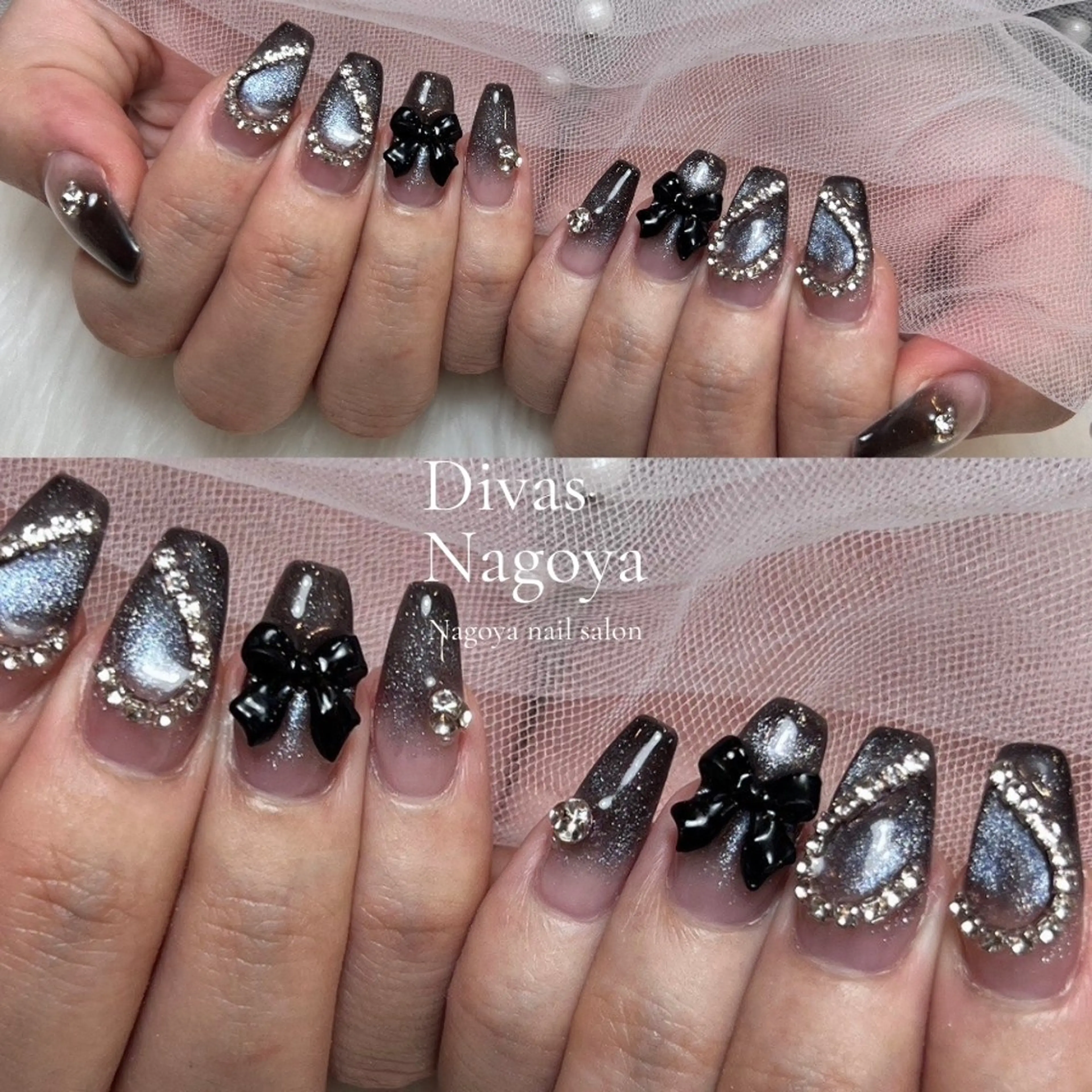 ネイル アートネイル 韓国ネイル マットネイル ミラーネイル ニュアンスネイル 🎀 Divas _Nagoyaのネイルデザイン