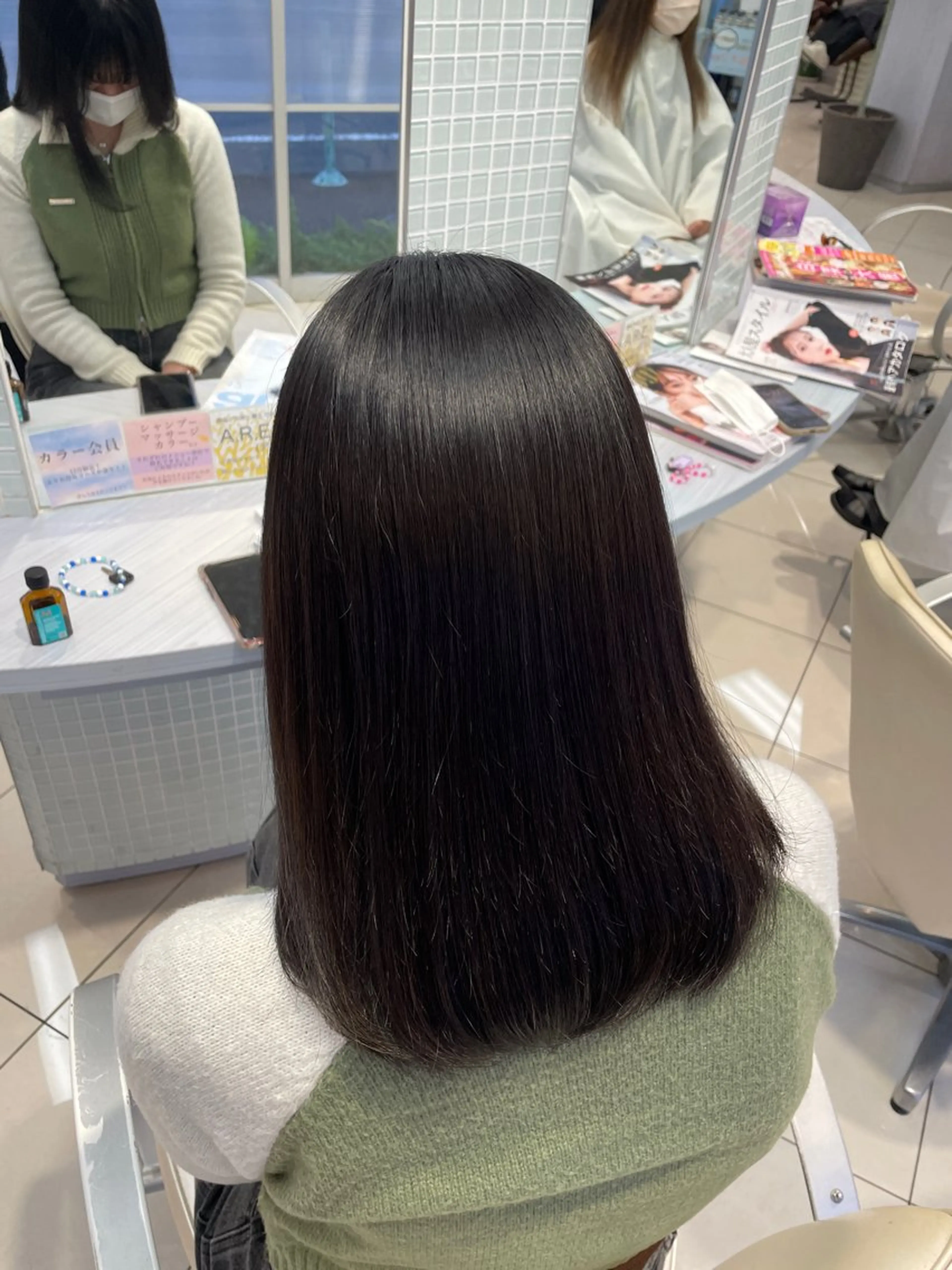 ミディアム ヘアカラー トリートメント 盛れる韓国ヘア🩰/ ハイトーン/華のヘアスタイル