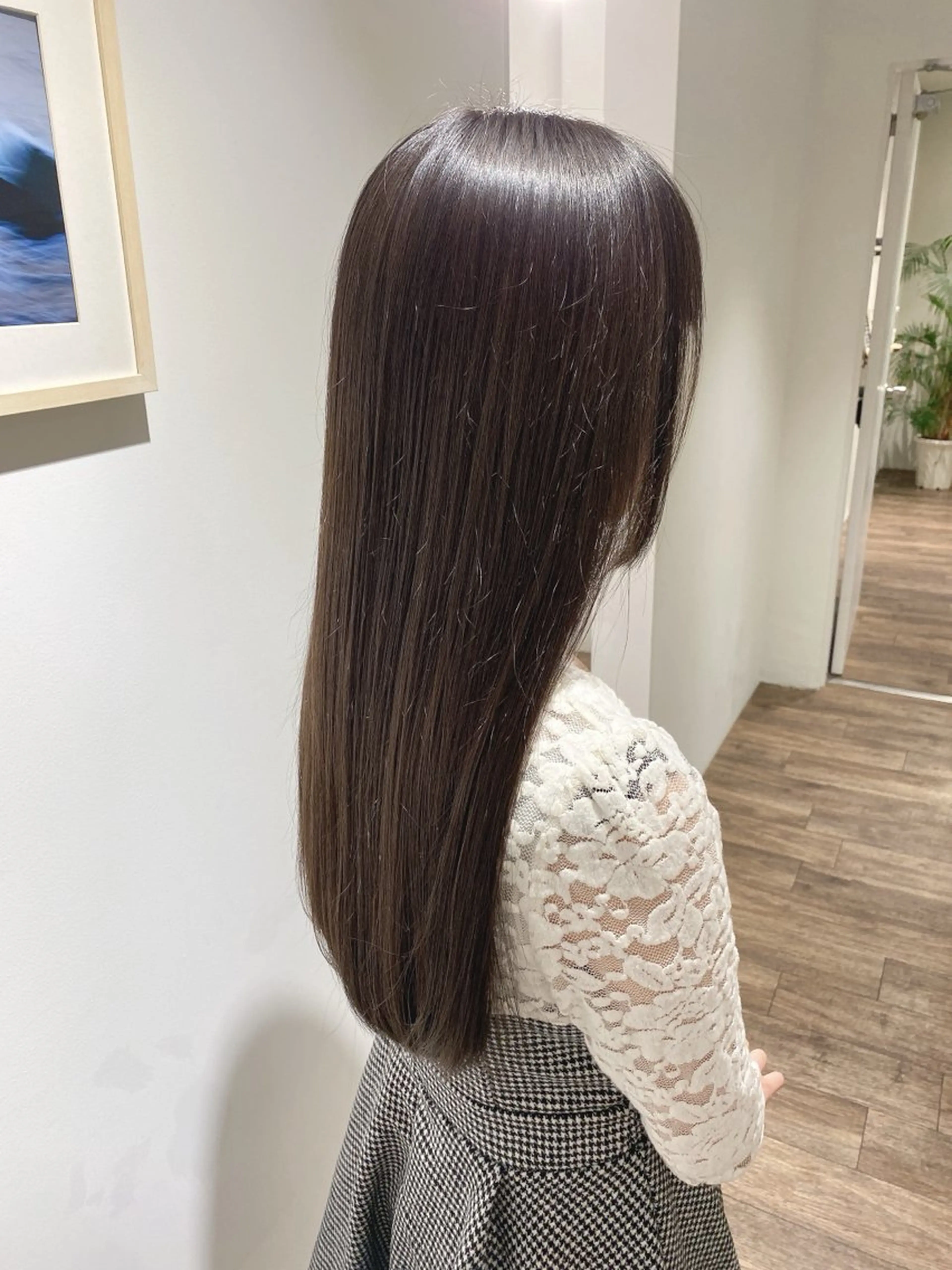 ロング カット トリートメント GO TODAY SHAiRE SALON 横須賀所属・ハイライト⭐️上野 高広のヘアスタイル
