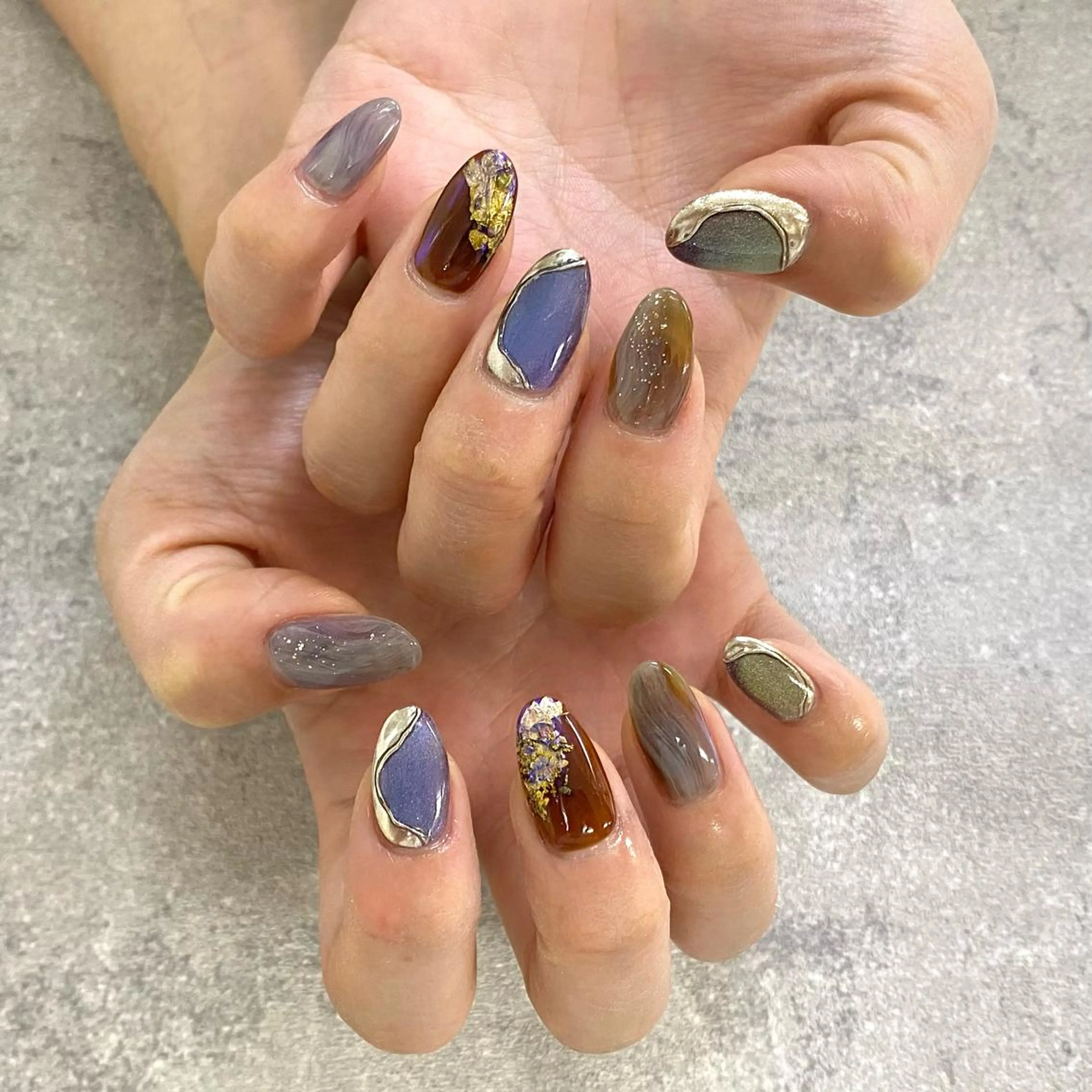 ネイル ニュアンスネイル ハンドネイル NUMAZAWA KASUMIのネイルデザイン