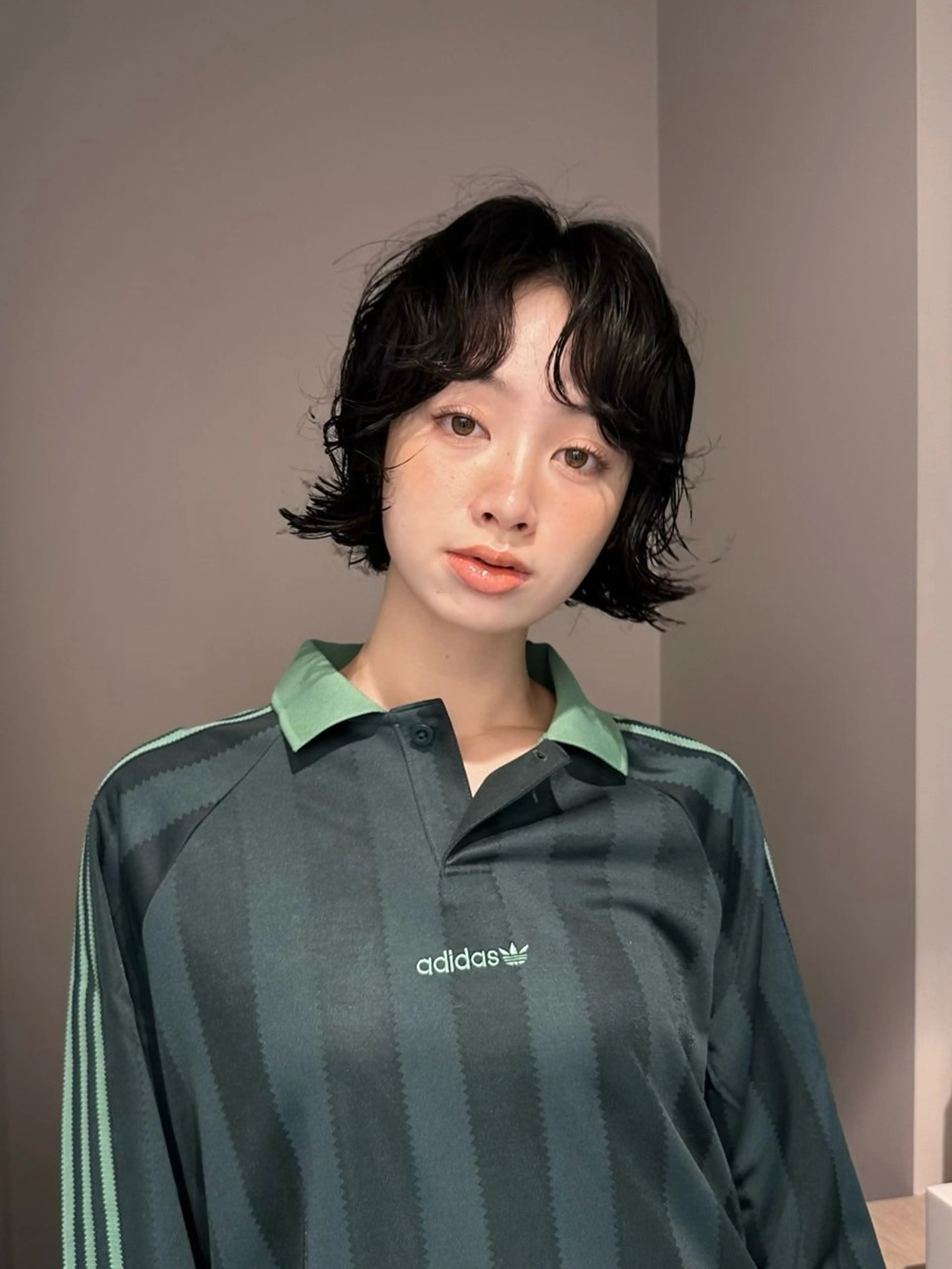 ショート ✨カジュアルボブ パーマ✨河野瑠太のヘアスタイル