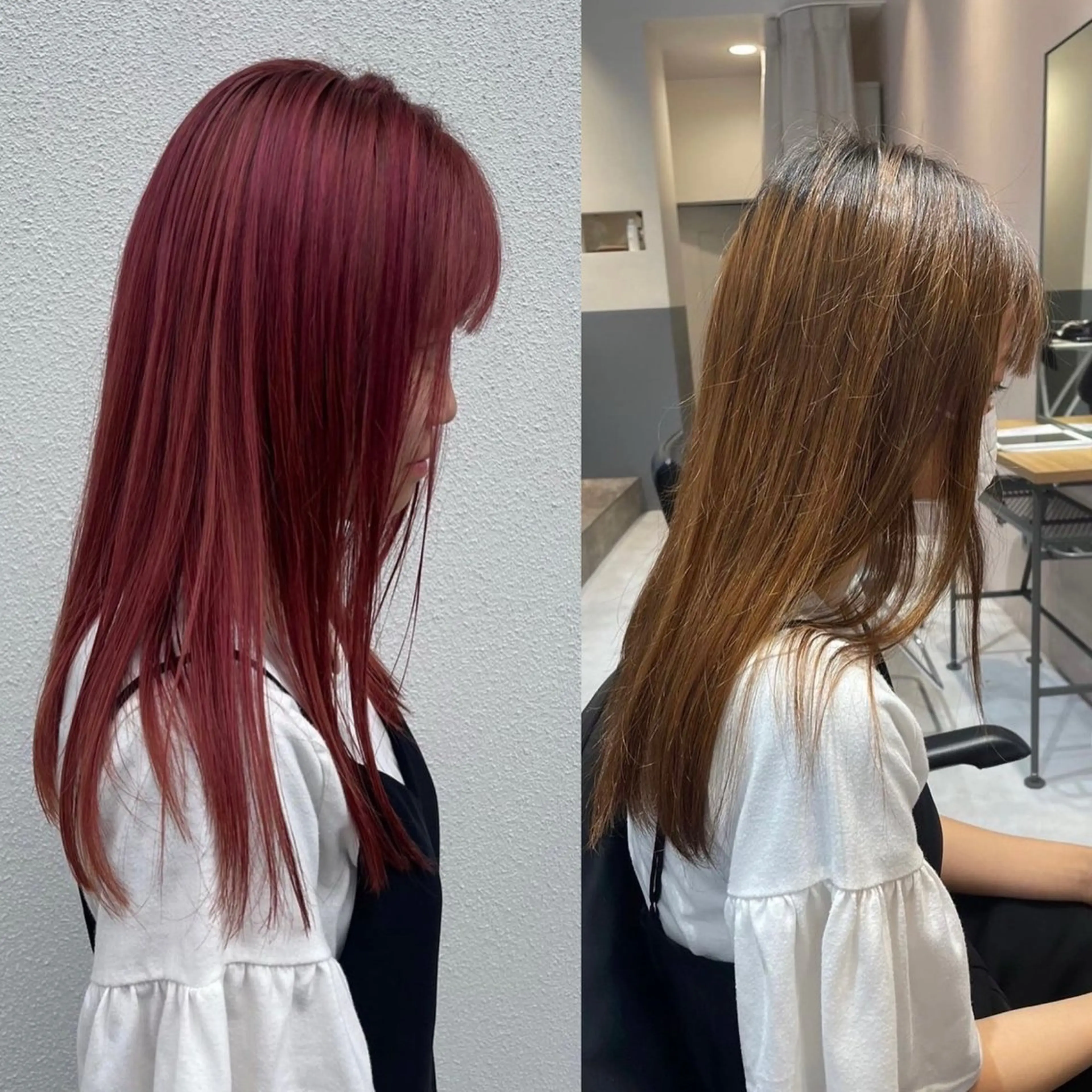 カラー ブリーチ グラデーションカラー ✨艶髪職人艶カラー✨ 中本輝人のヘアスタイル