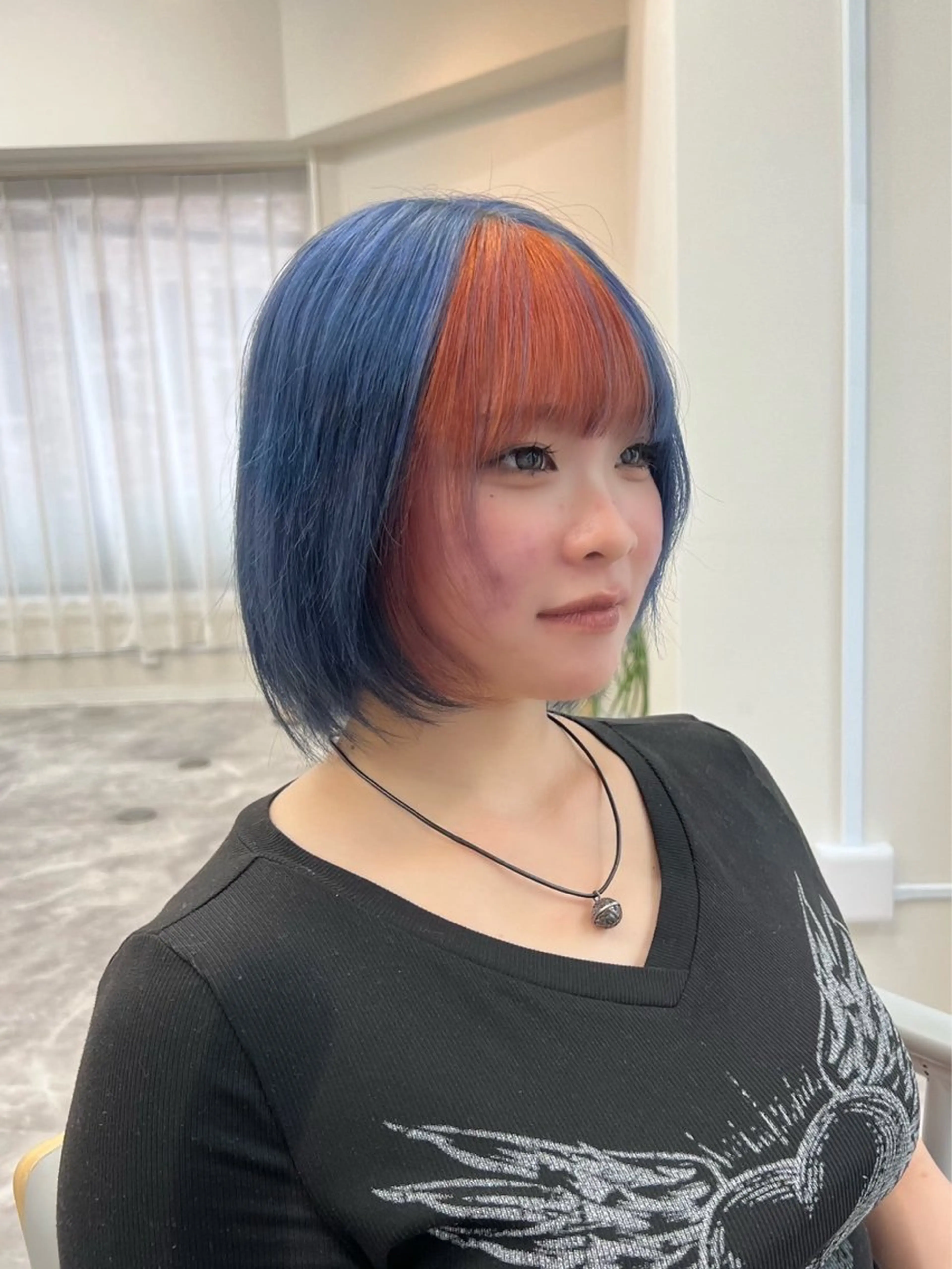 カラー PARK.なんば本店 ミルボンAujua認定サロン[パーク]所属・辻優太/ハイトーン/ デザインカラー🥀のヘアスタイル