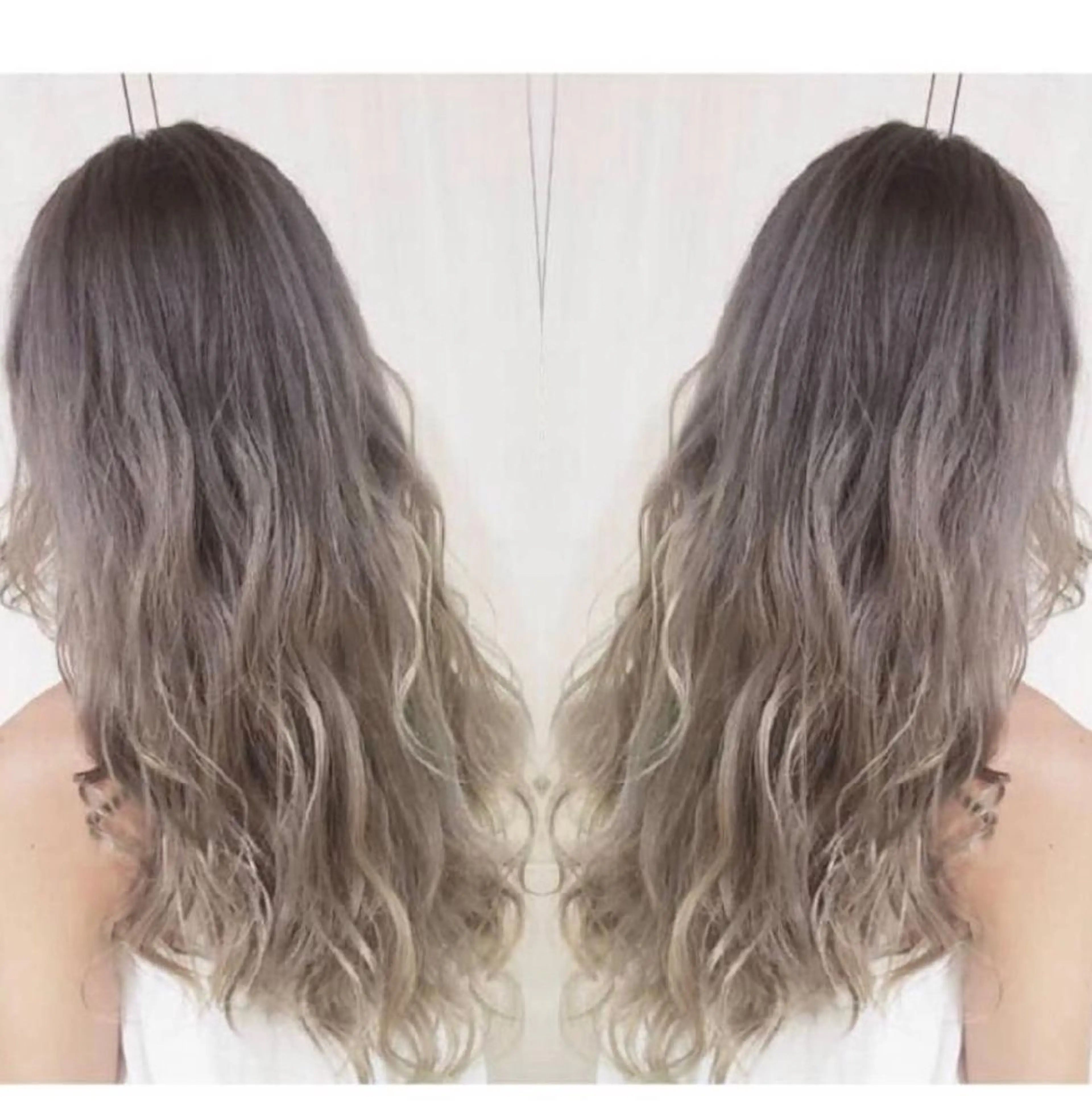 ロング 外国人風カラー ヘアカラー エクステ エクステ・髪質改善・ ブリーチ・吉田大介のヘアスタイル