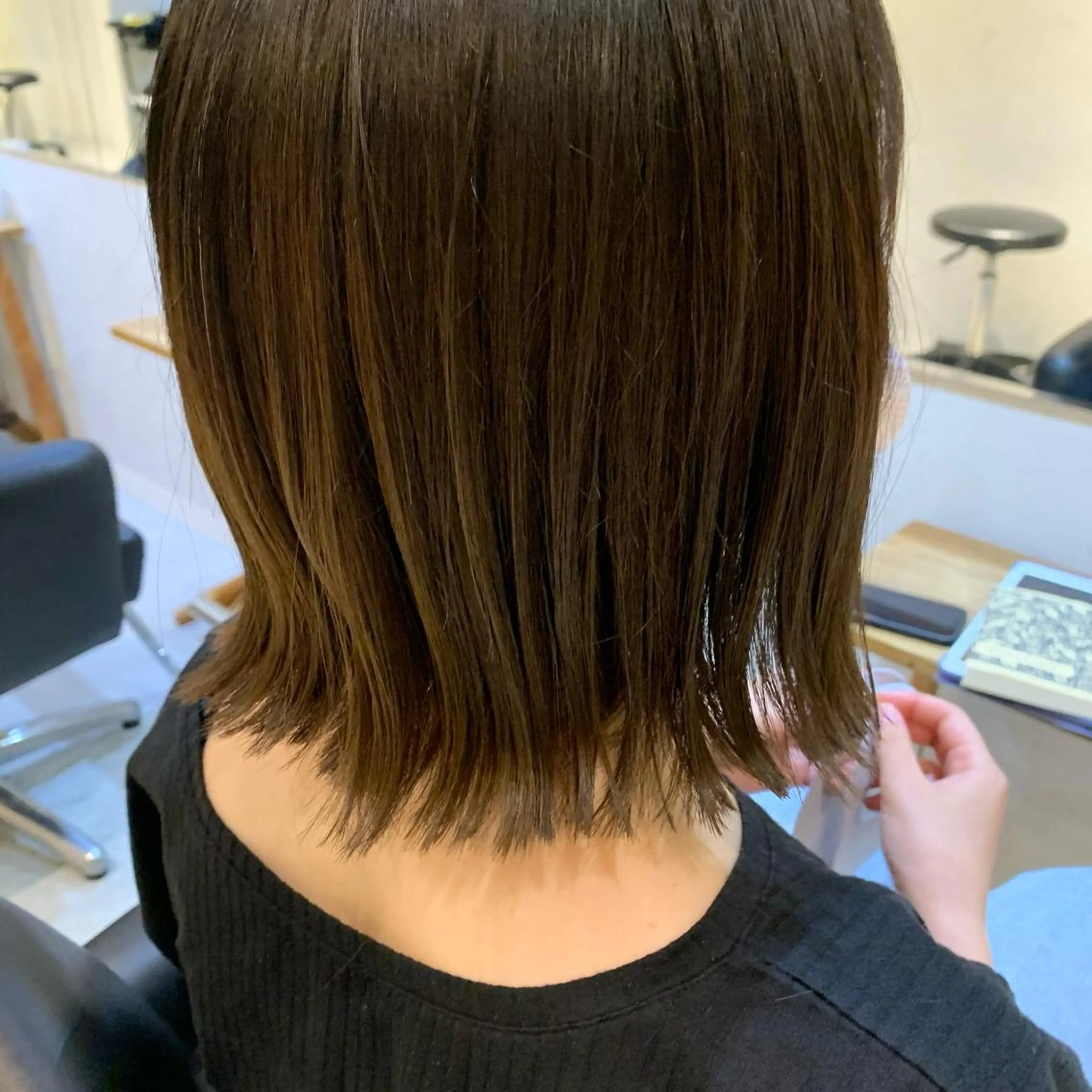 ショート カット ヘアカラー トリートメント ✨透明感カラー 聖奈✨のヘアスタイル