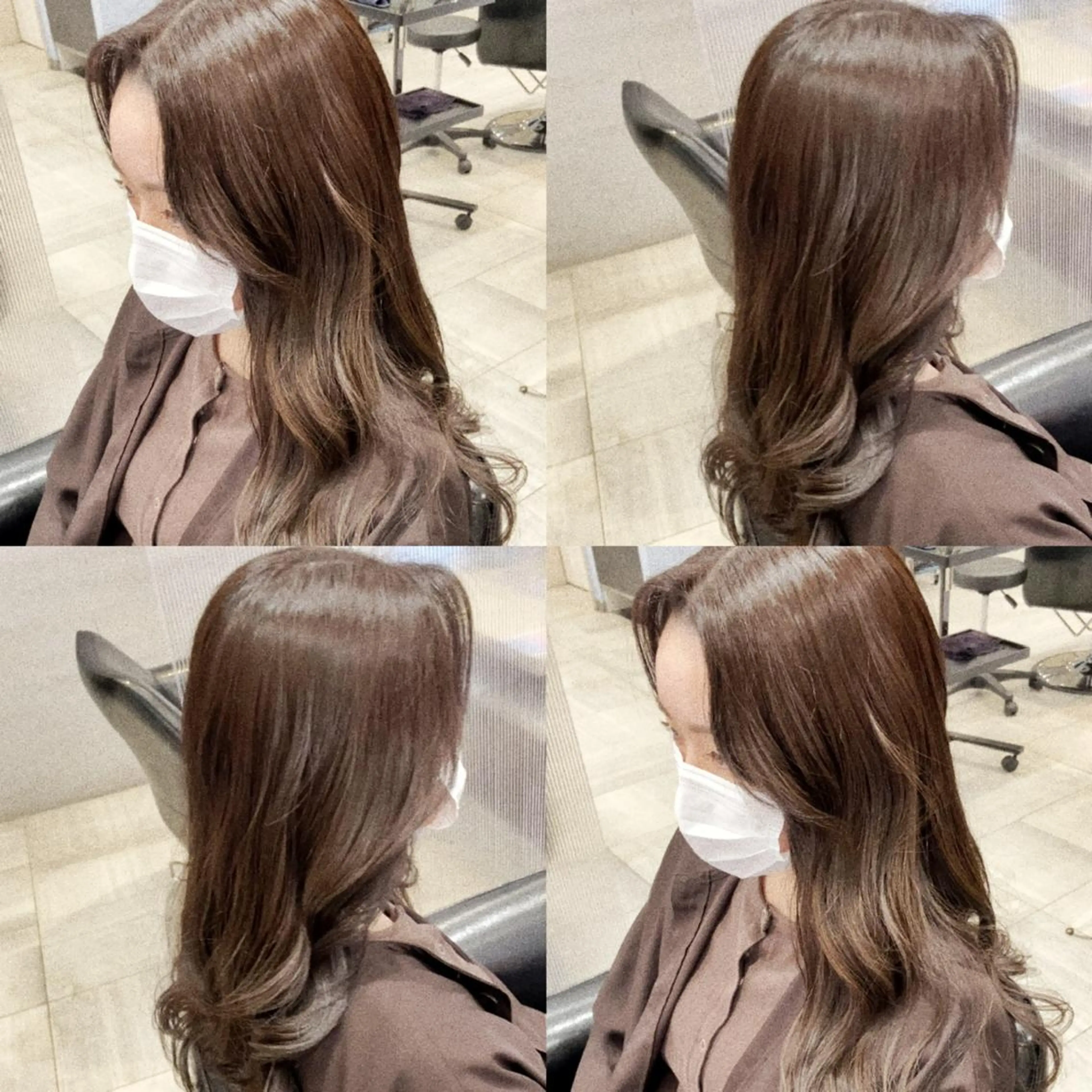 ロング カラー ヘアカラー 田之倉 将也のヘアスタイル