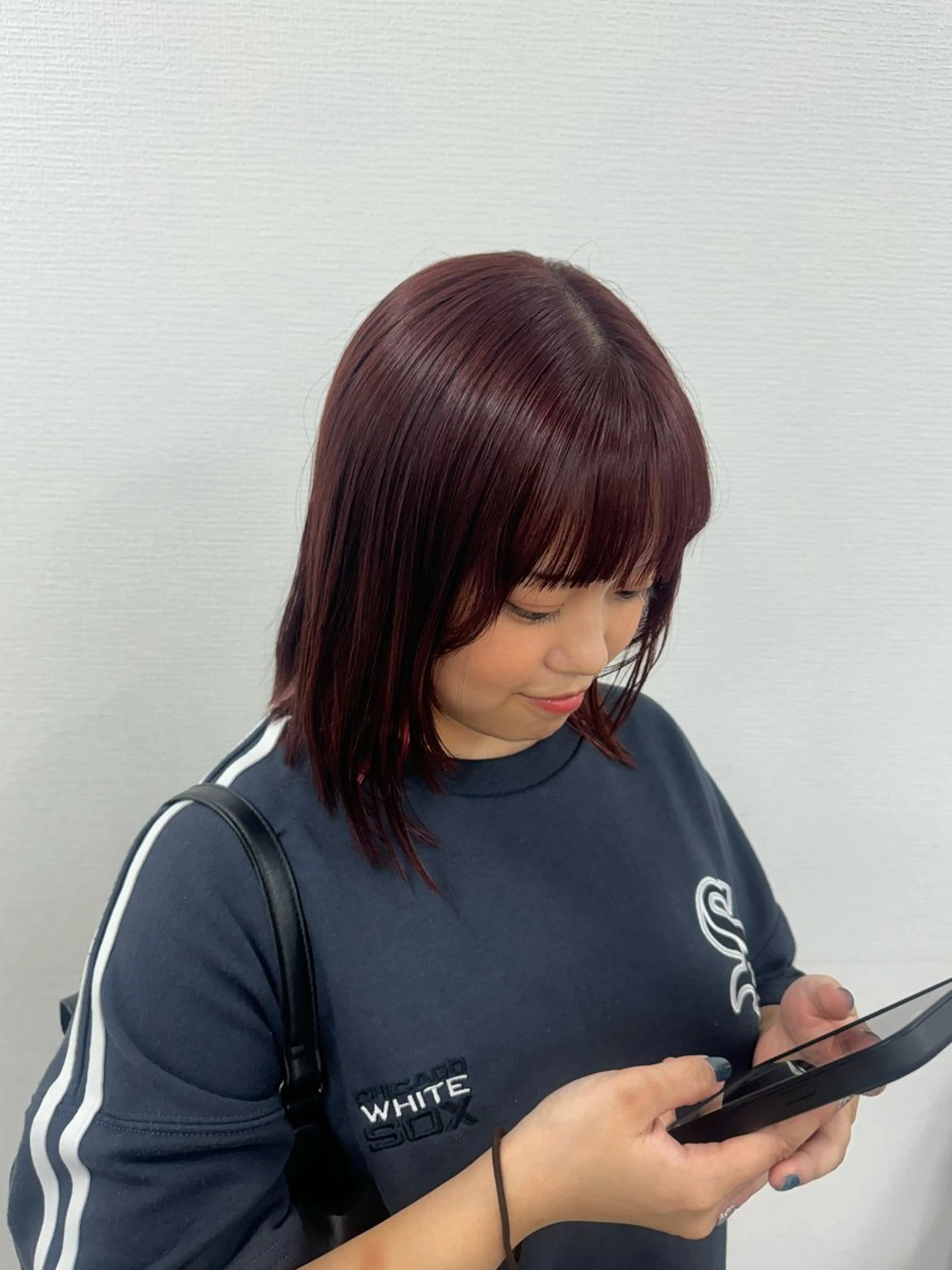 セミロング カラー ヘアカラー トリートメント ヘアセット 🎀愛されgirly ヘア🫧Ayakaのヘアスタイル