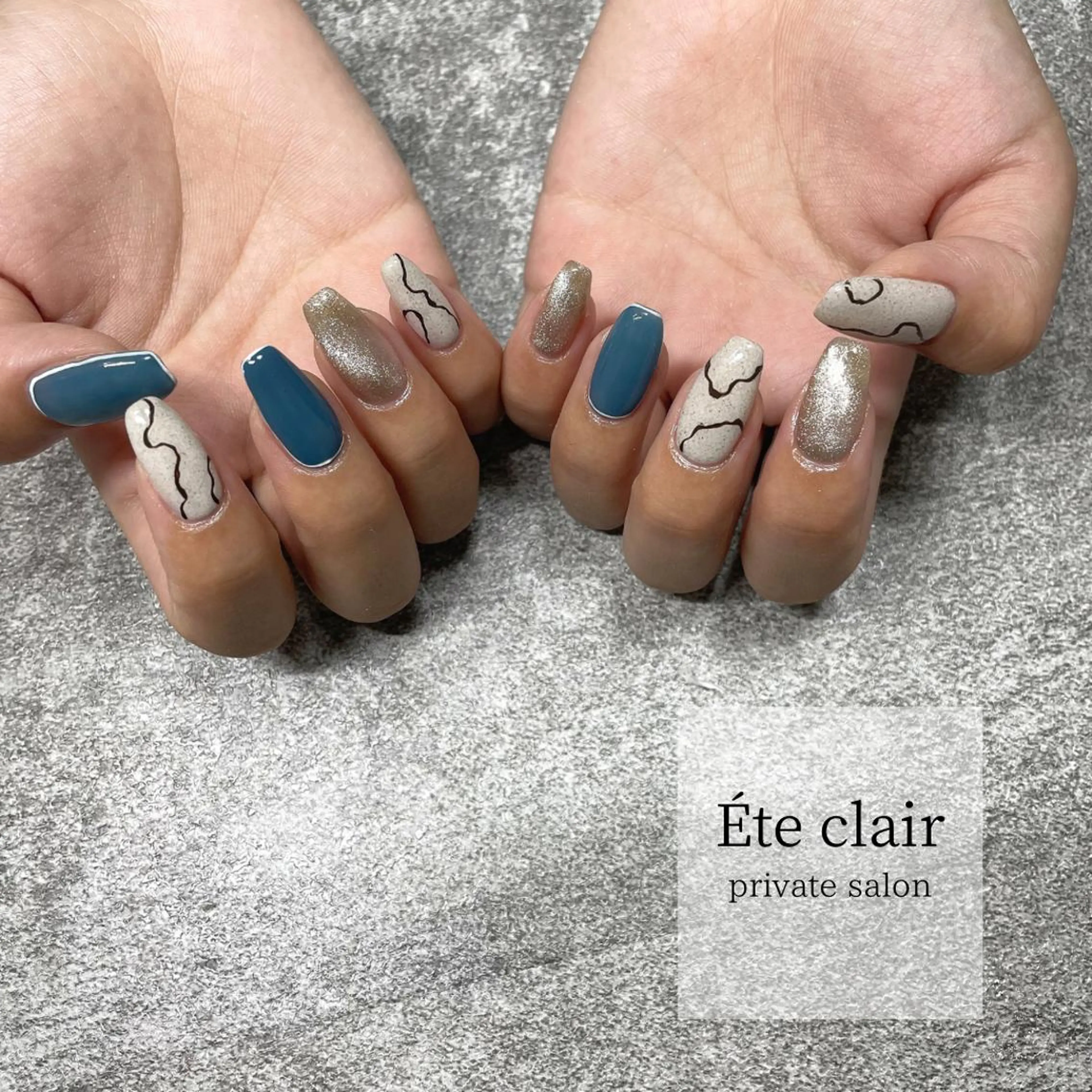 ネイル アートネイル Ète clair エテクレールのネイルデザイン