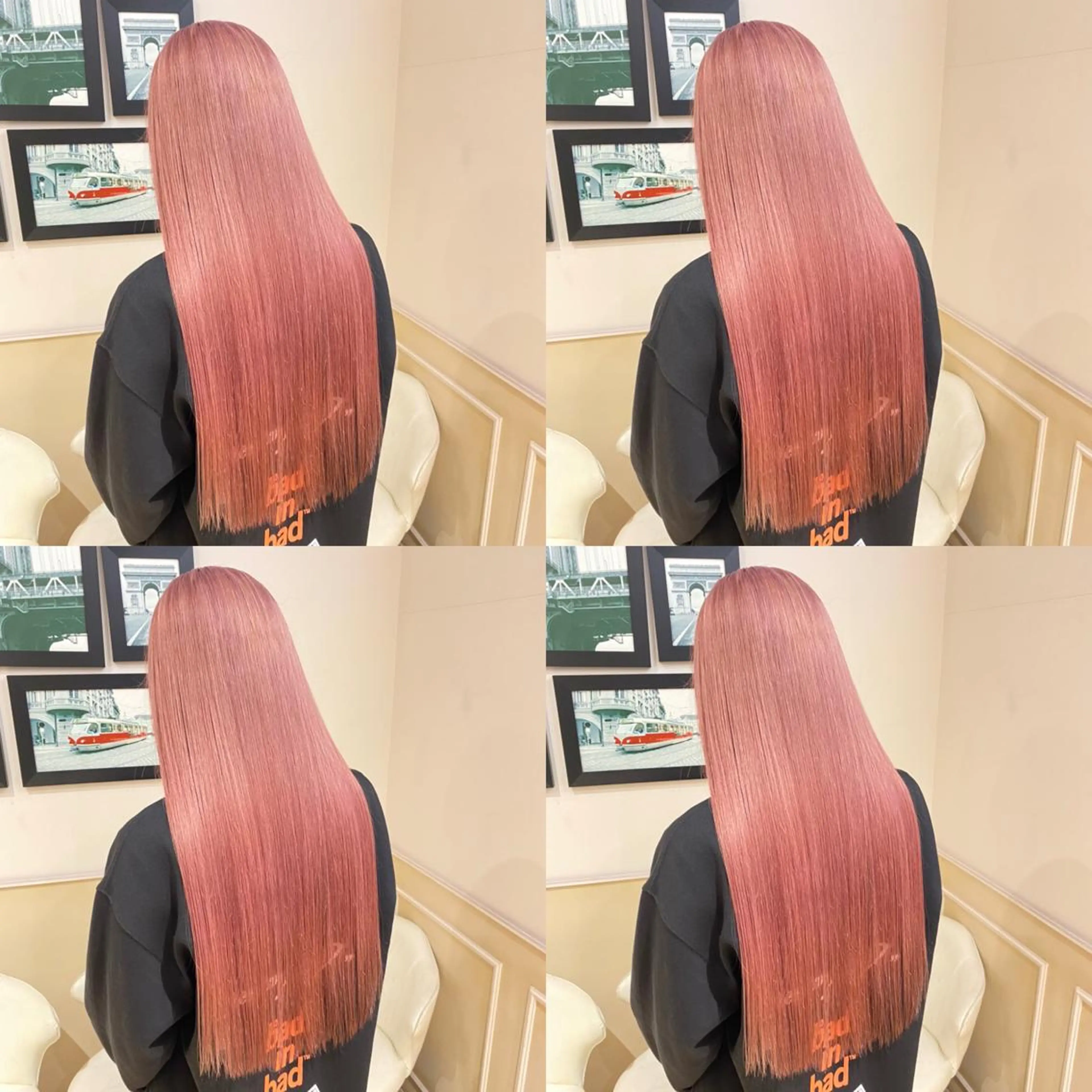 ミディアム カラー アッシュ バレイヤージュ ベージュカラー ブリーチ グラデーションカラー カット ヘアカラー 縮毛矯正 ご予約 宜しくお願いします！のヘアスタイル