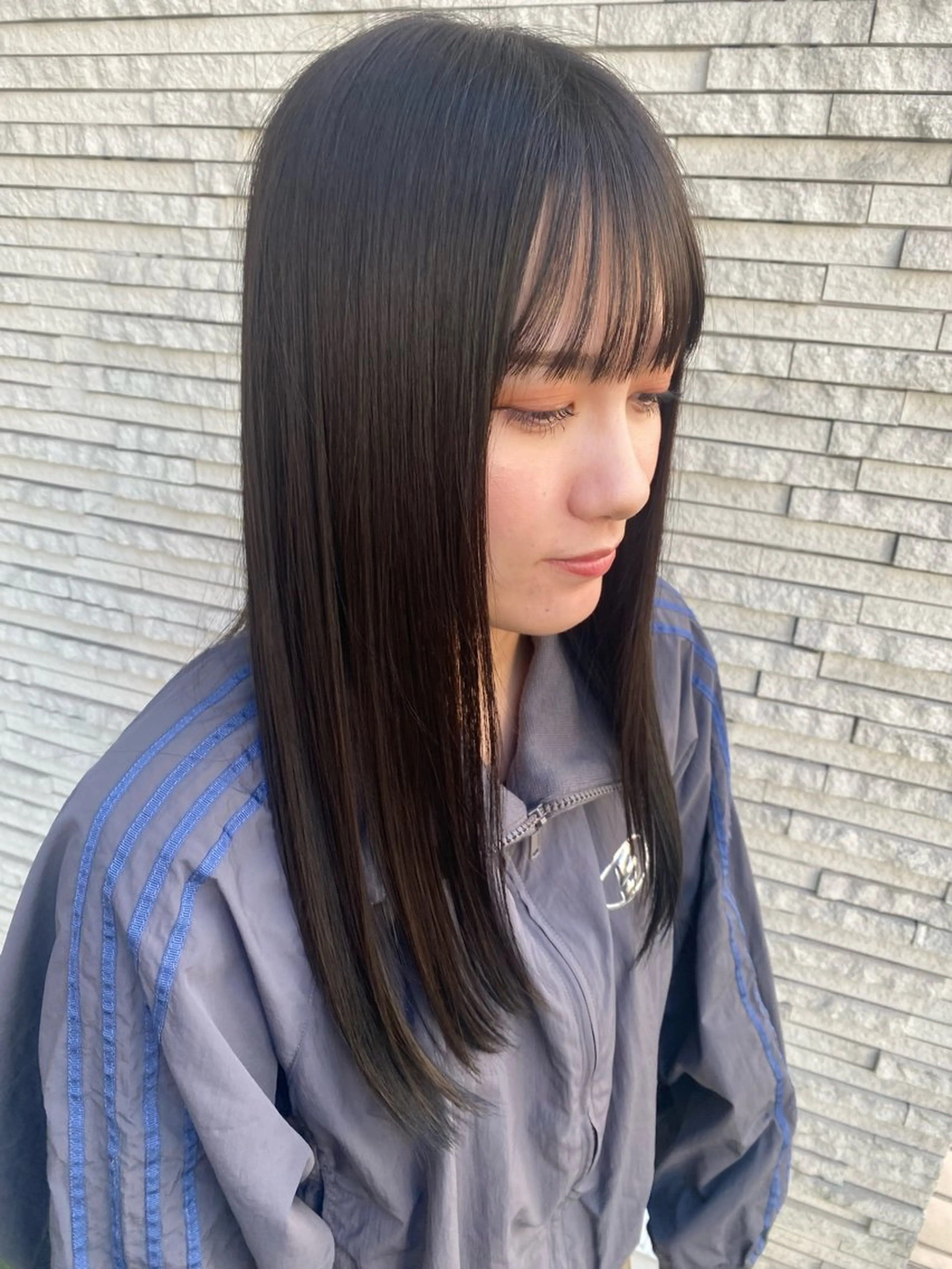 ロング 髪質改善 トリートメント カット ヘアカラー トリートメント 🐰中村 優樹🤍のヘアスタイル