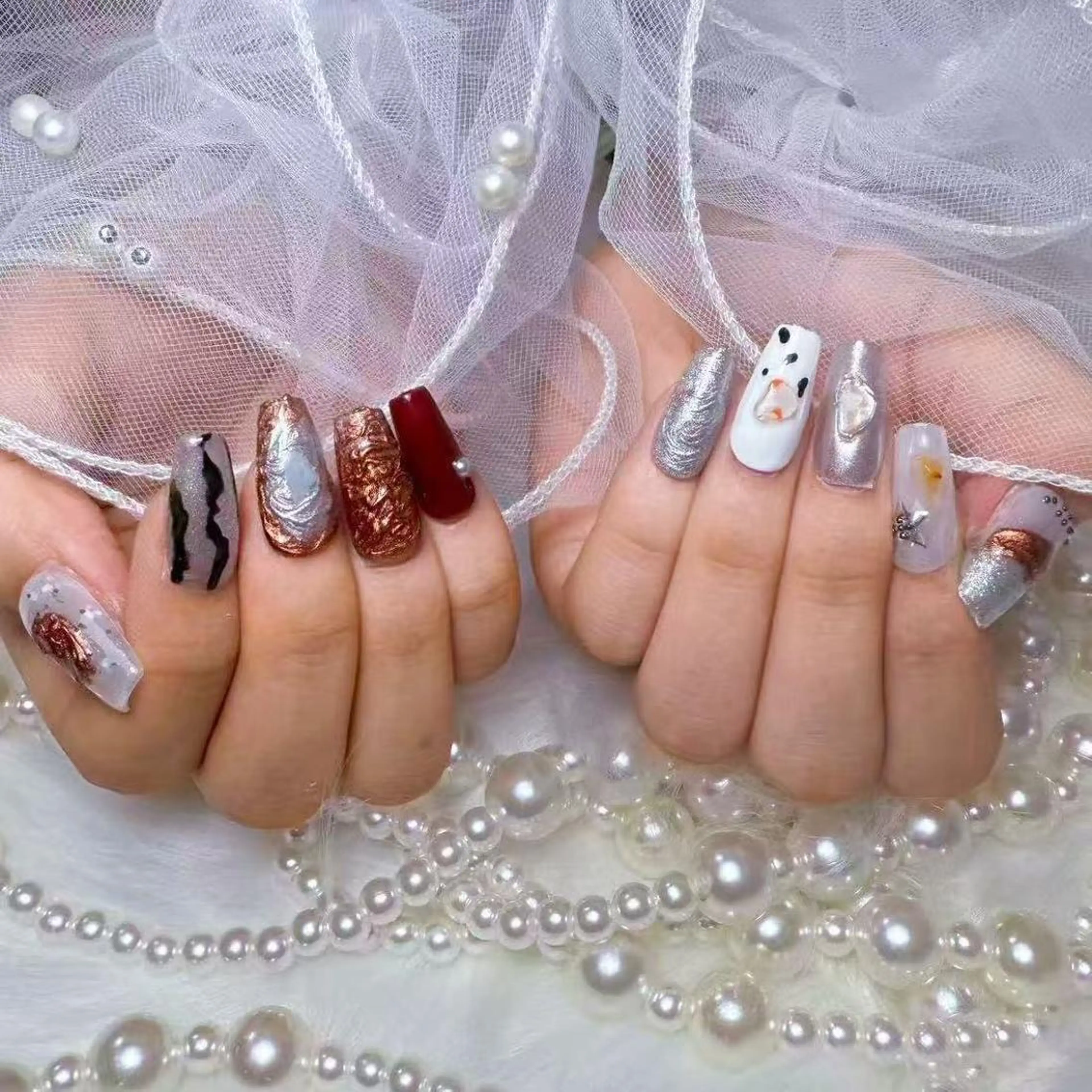 ネイル DEMAIN- 🌹のネイルデザイン