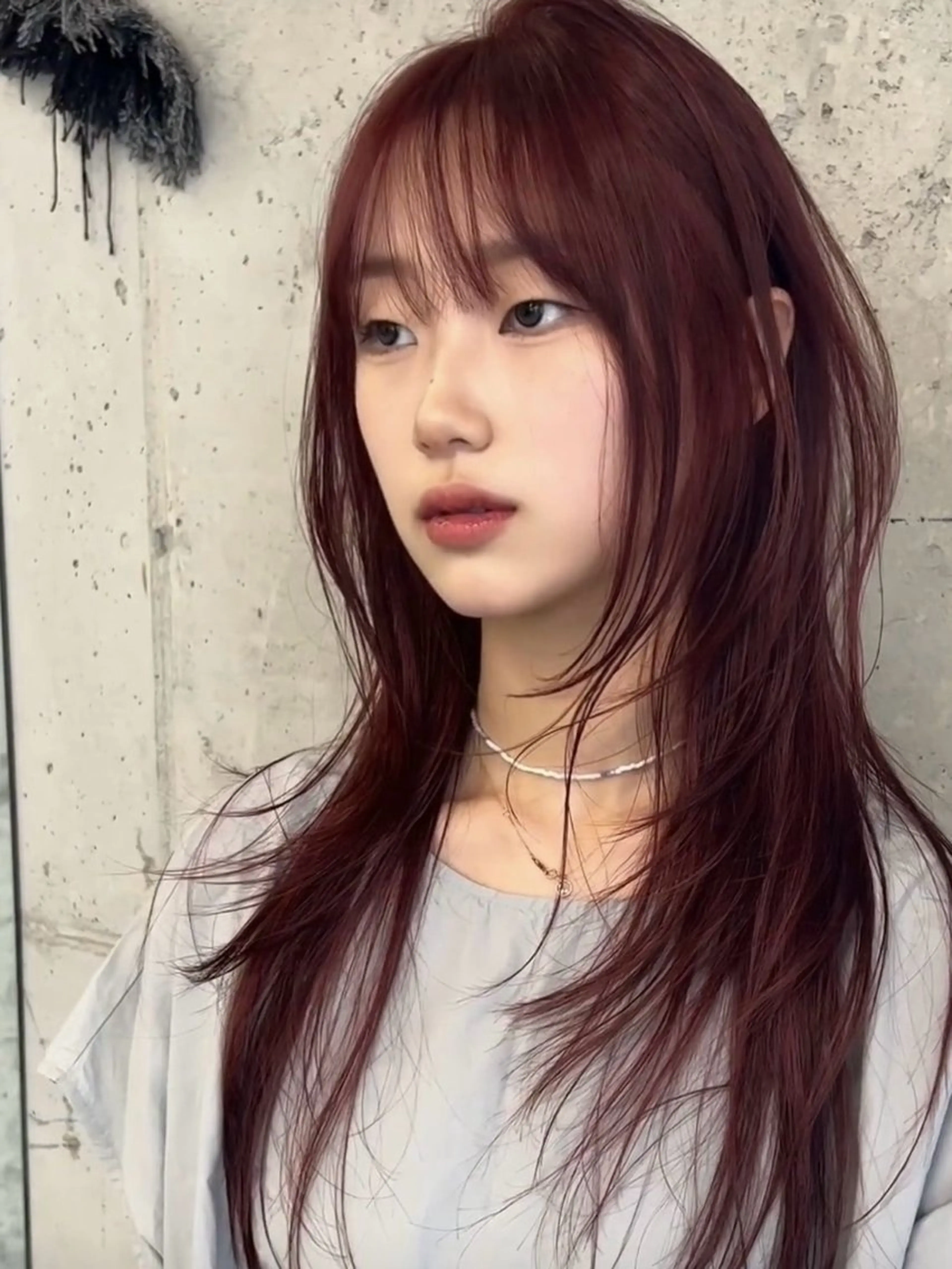 ロング 井木 絢香 ✂️ ロングカットのヘアスタイル
